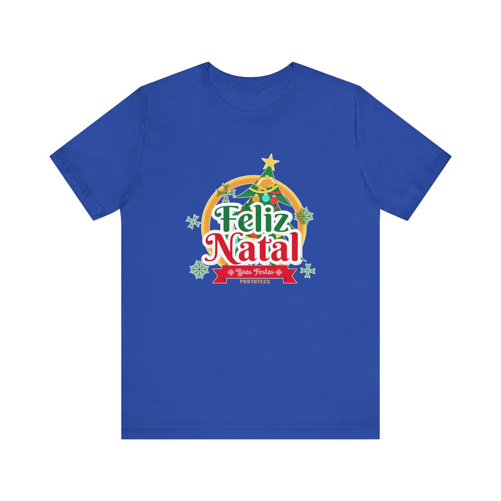 Feliz Natal Christmas Tee – Festive Portuguese Holiday T‑Shirt