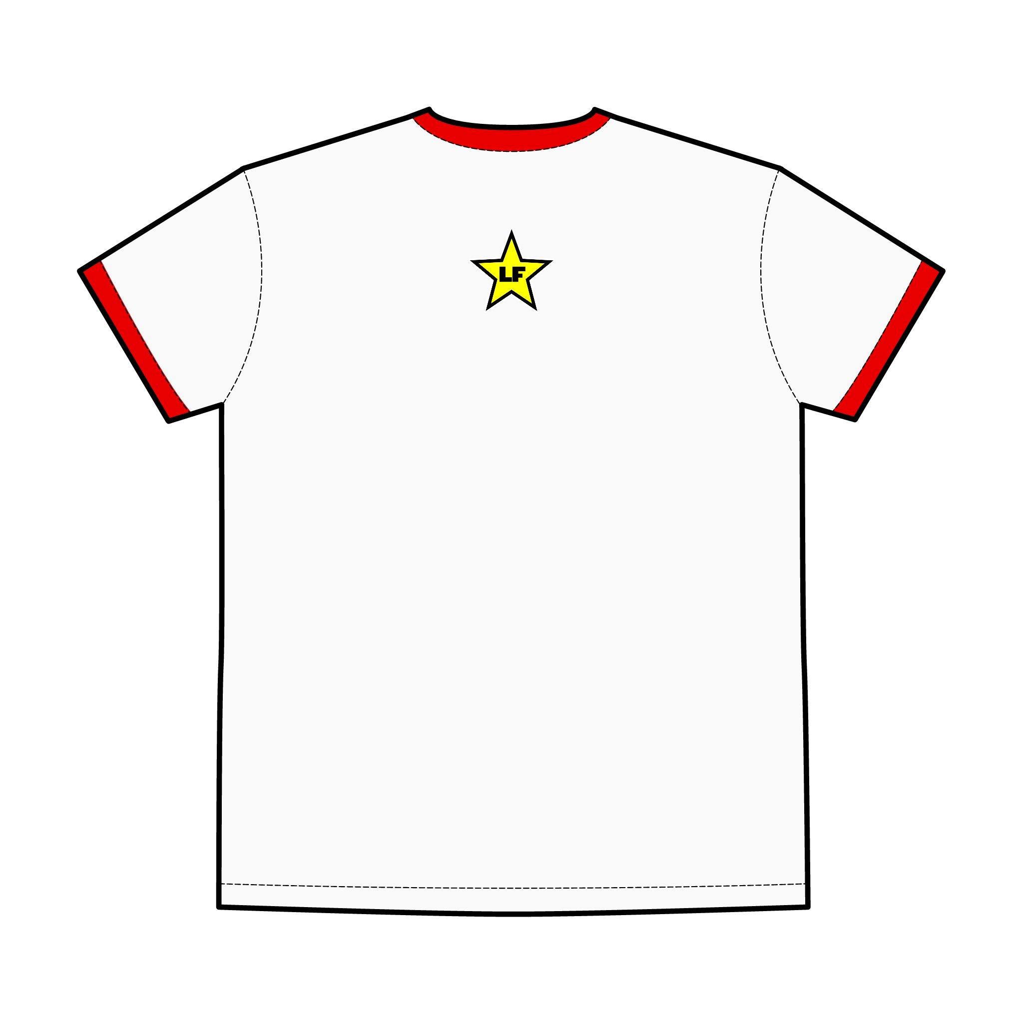 Men's Ringer Tee - Luso Energy Drink Design