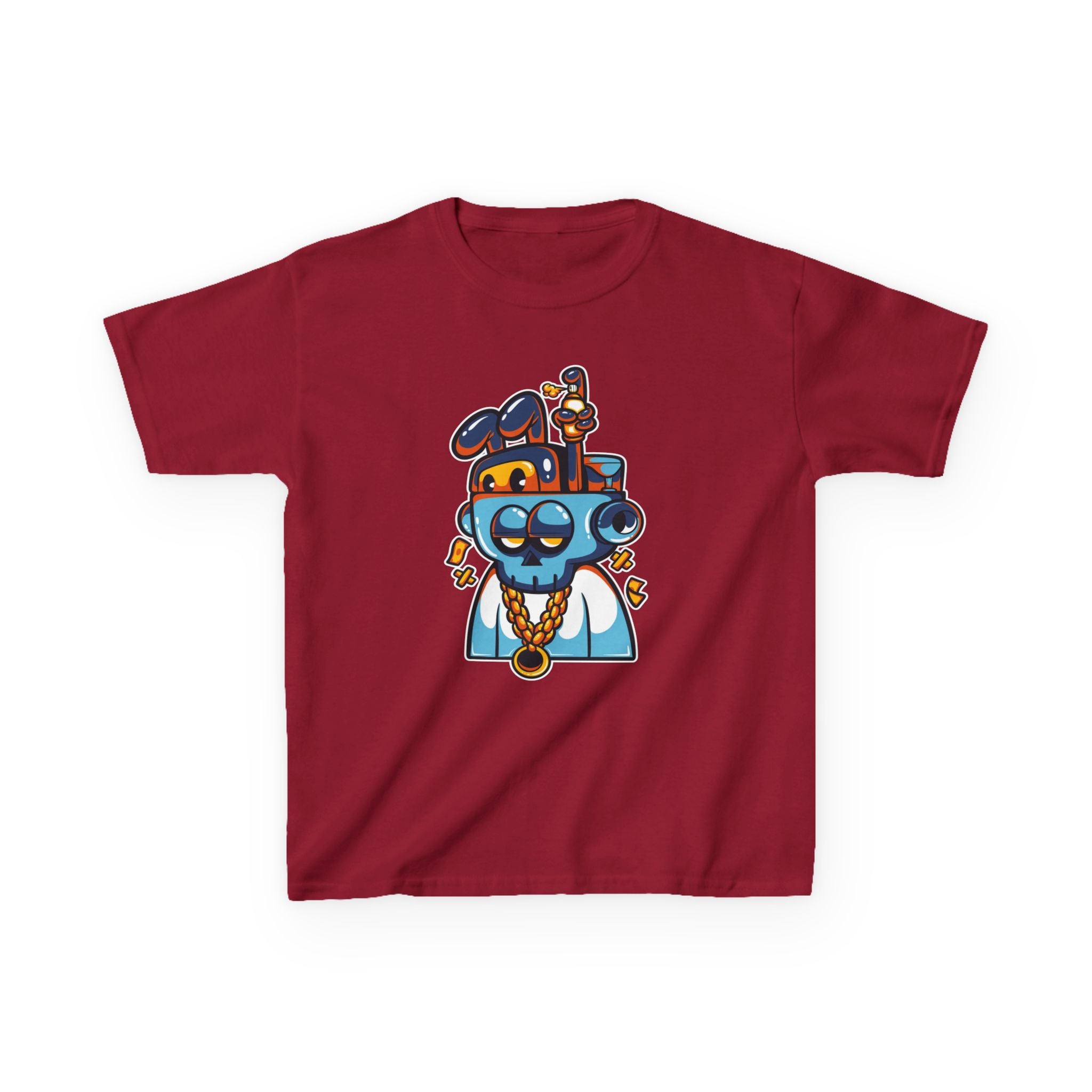 Cool Cartoon Kids Tee - Fun Graphic T-Shirt for Boys & Girls, Casual Wear, Gifts for Birthdays, Festivals, and Family Gatherings