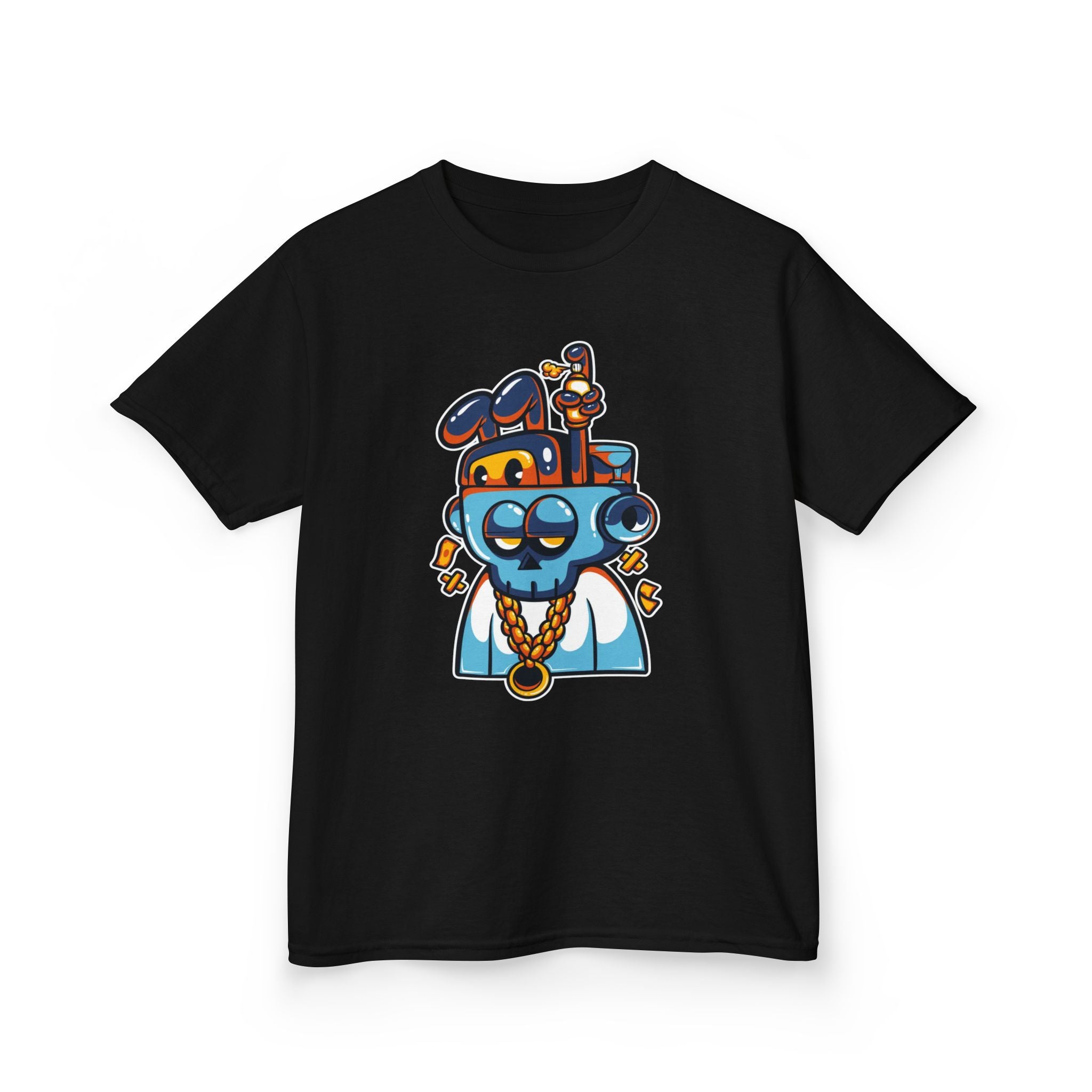 Cool Cartoon Kids Tee - Fun Graphic T-Shirt for Boys & Girls, Casual Wear, Gifts for Birthdays, Festivals, and Family Gatherings