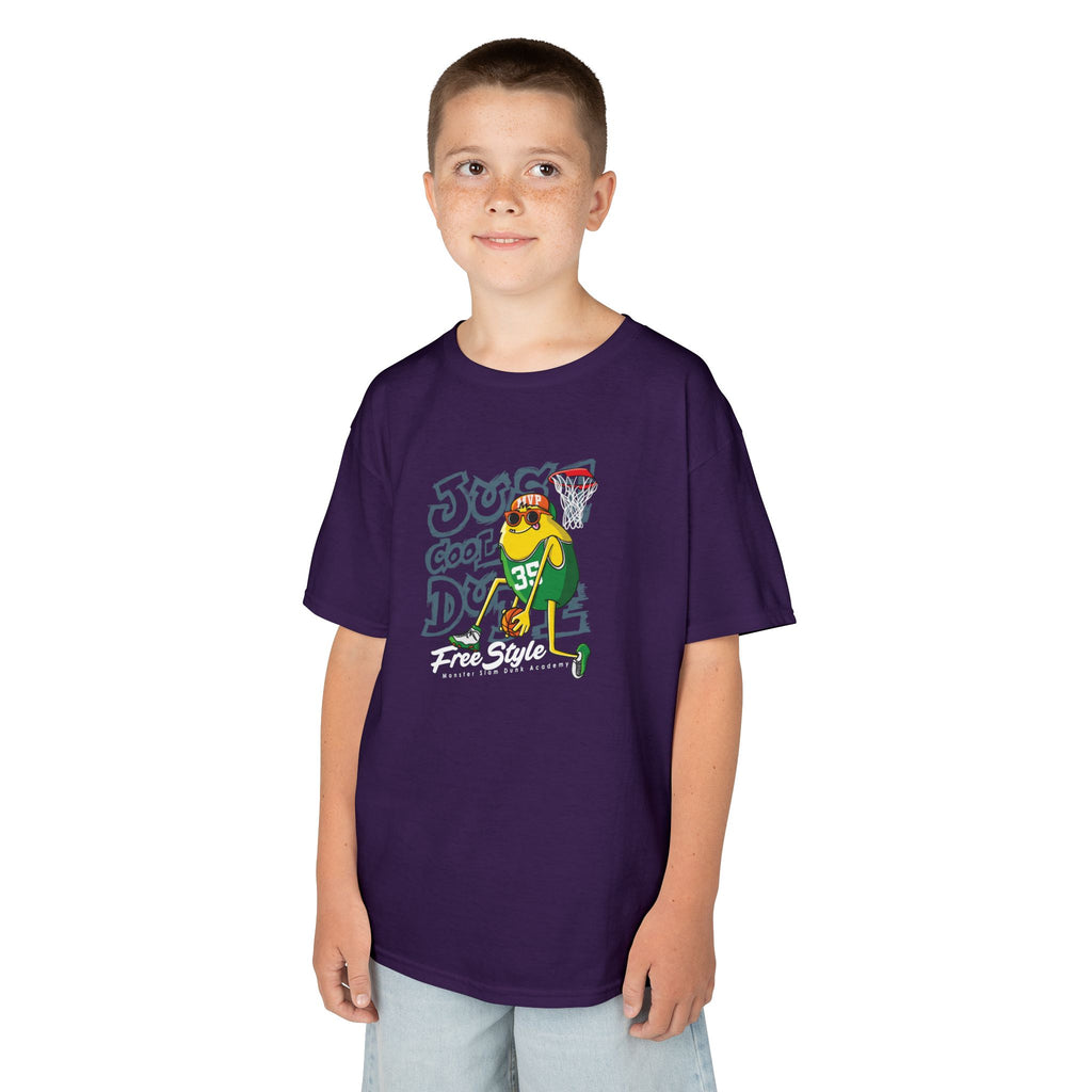 Cool Graphic Tee for Kids - Perfect for Sports and Play, Just Coop Doodle, Basketball Lovers, Gift for Boys, Fun Casual Wear