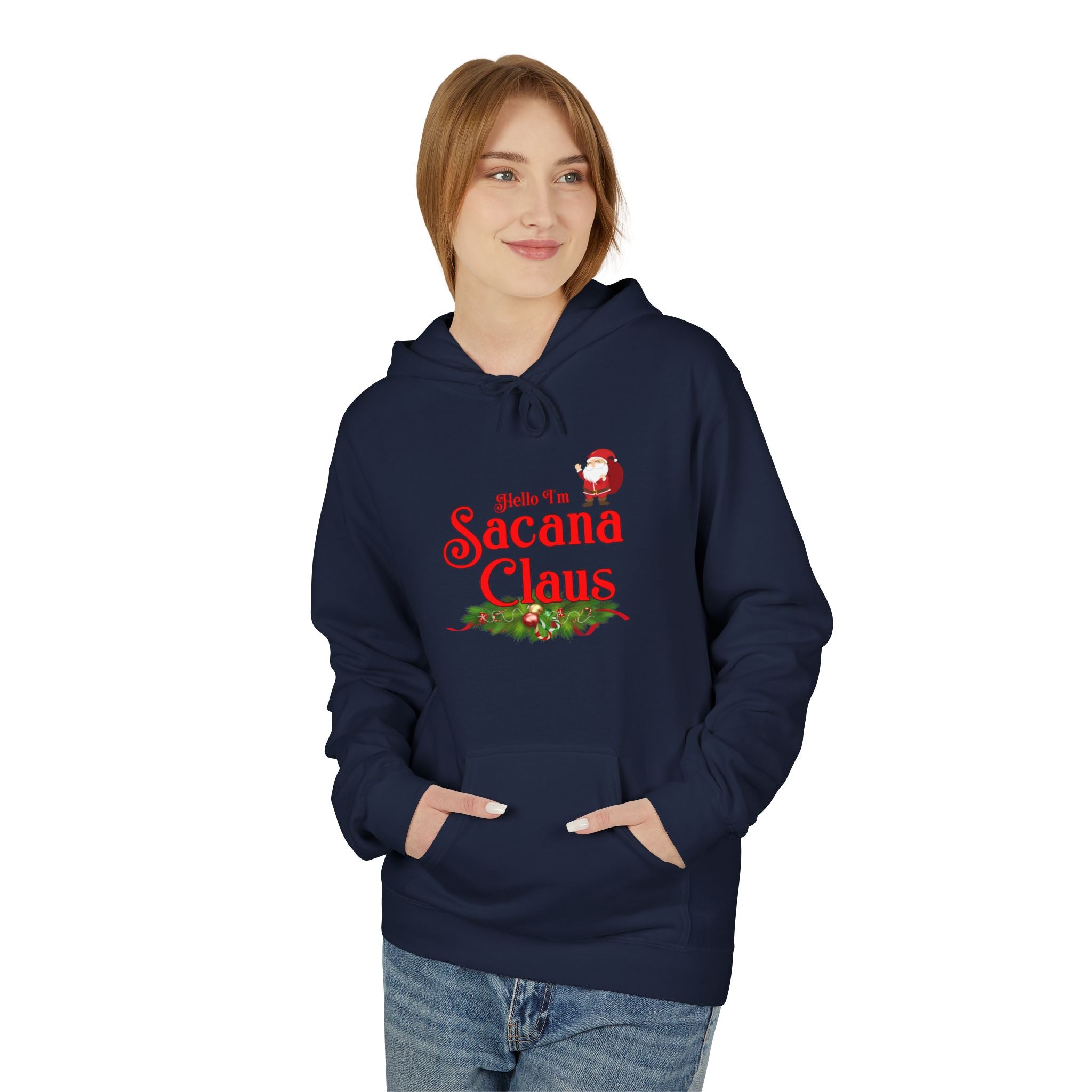 Funny Santa Claus Christmas Hoodie