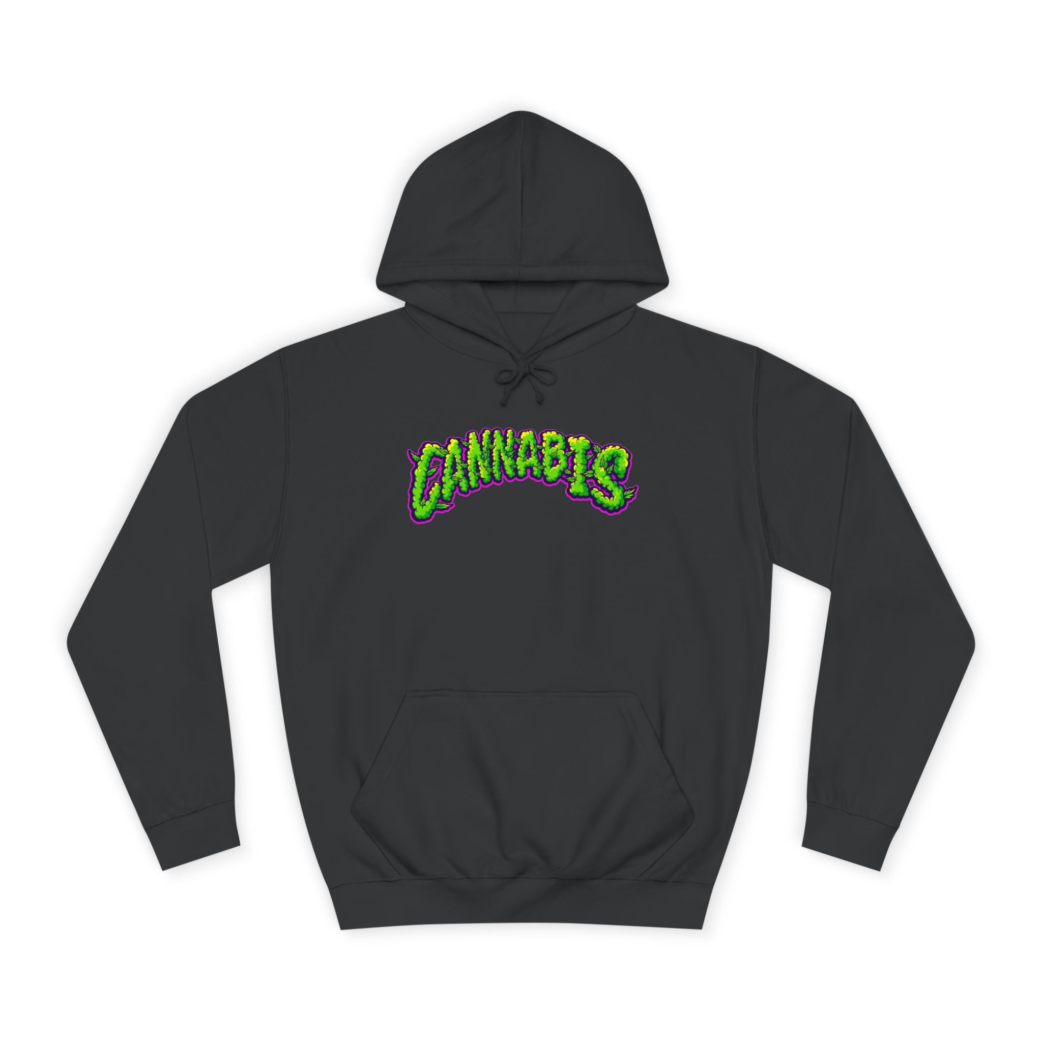 Cannabis College Hoodie, Unisex Hoodie for Students, Herbal Vibe Pullover, Perfect for 420 Celebration, Gift for Cannabis Lovers