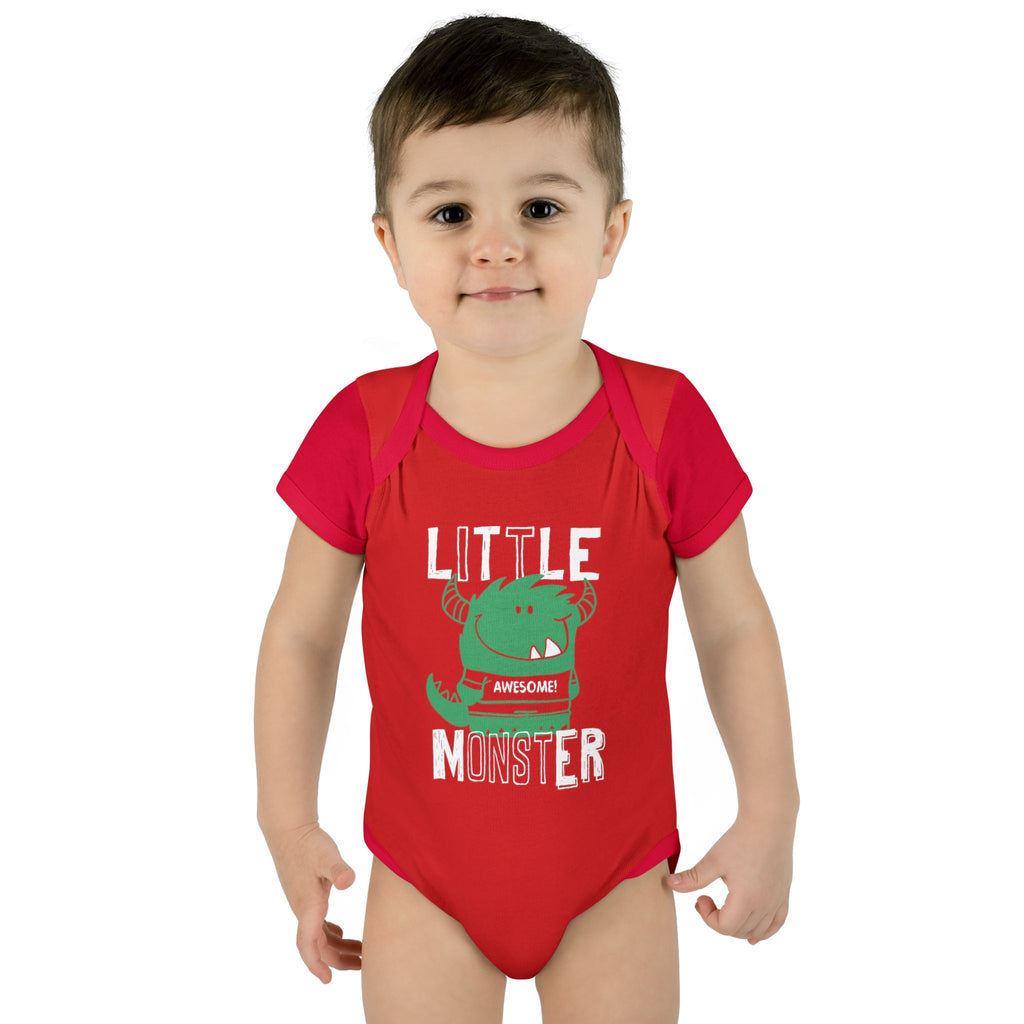 Adorable Little Monster Infant Bodysuit, Baby Onesie, Cute Gift for New Parents, Toddler Fashion, Baby Shower Present
