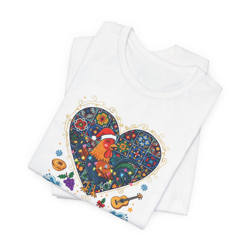 Feliz Natal Portugal Heart Graphic Tee
