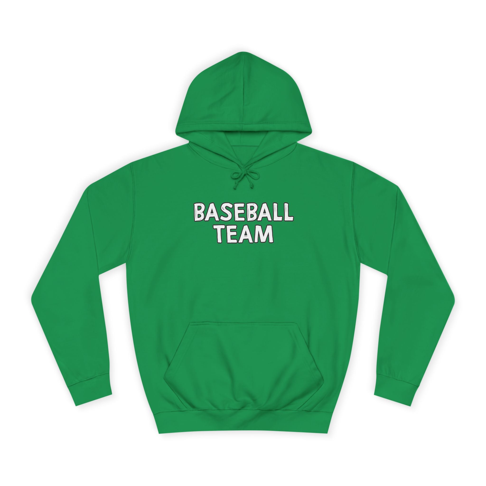 Baseball Team Unisex College Hoodie, Cozy Sportswear, College Apparel, Gift for Athletes, Team Spirit Wear, Everyday Comfort