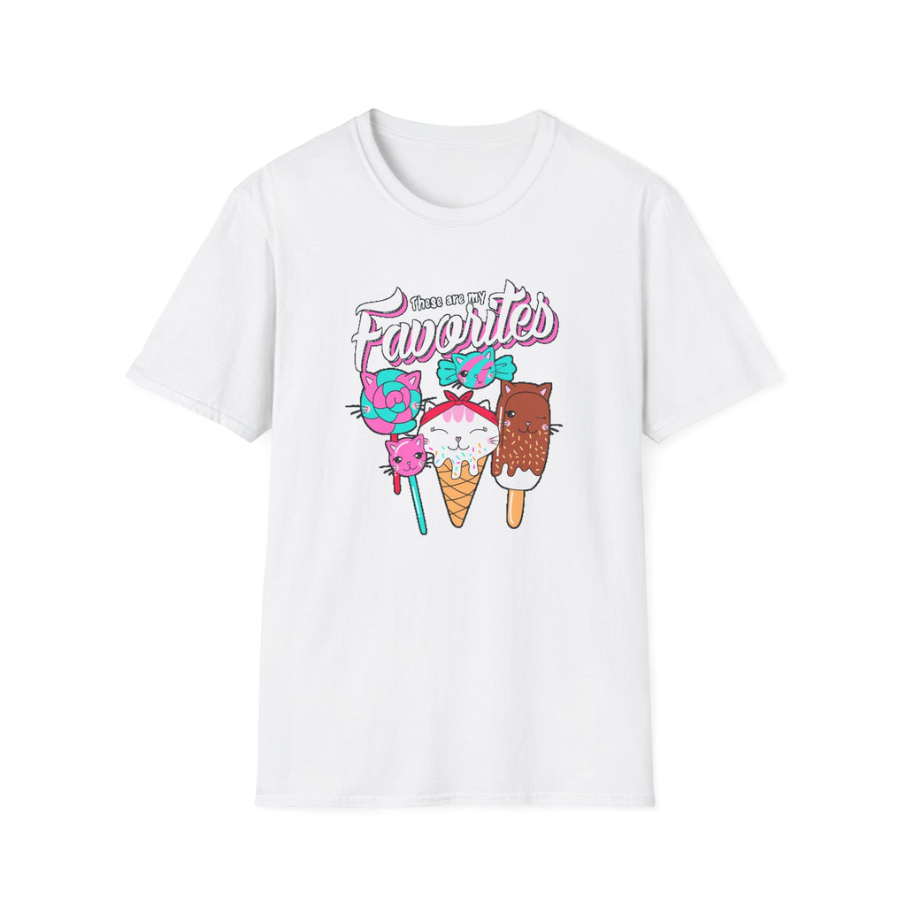 Ice Cream Lover Unisex T-Shirt, Cute Summer Tee, Softstyle Dessert Shirt, Fun Ice Cream Favorite Shirt, Ice Cream Gift for Him or Her