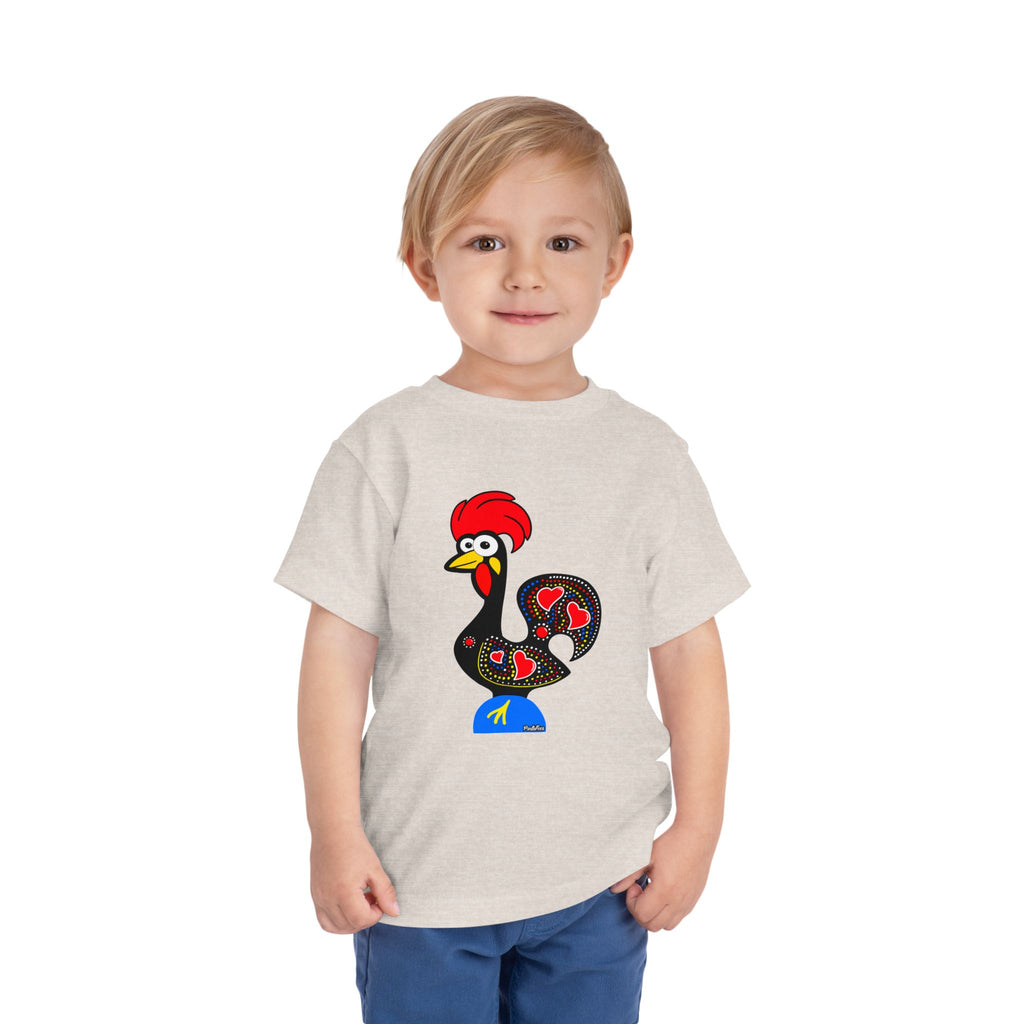 Toddler Tee - Barcelos Rooster Design - Toddler Tee