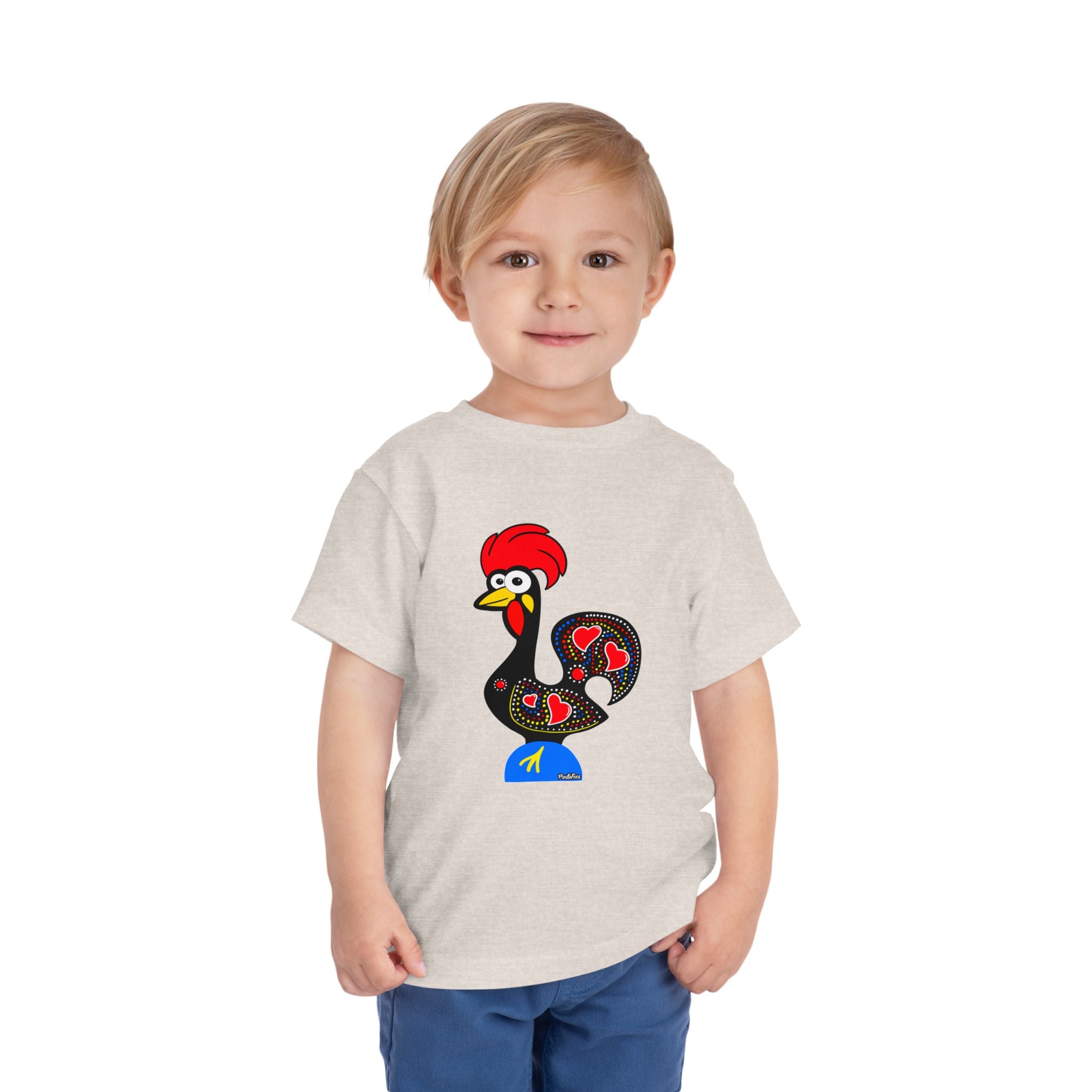 Toddler Tee - Barcelos Rooster Design - Toddler Tee