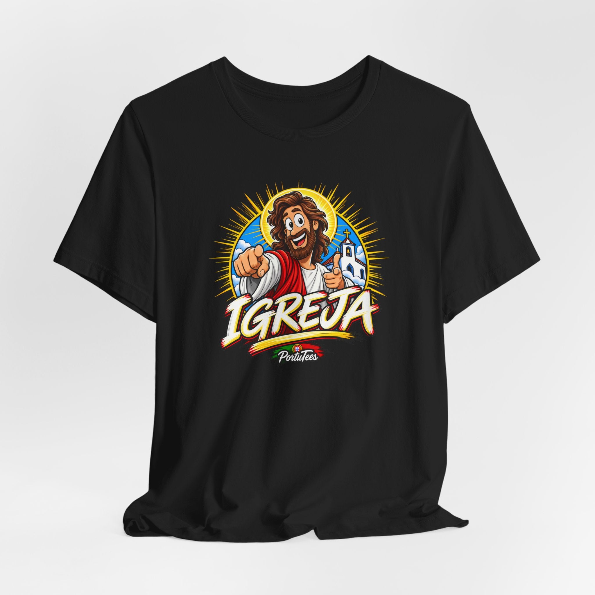 Igreja Jesus Pointing T-Shirt — Christian Church Faith Tee