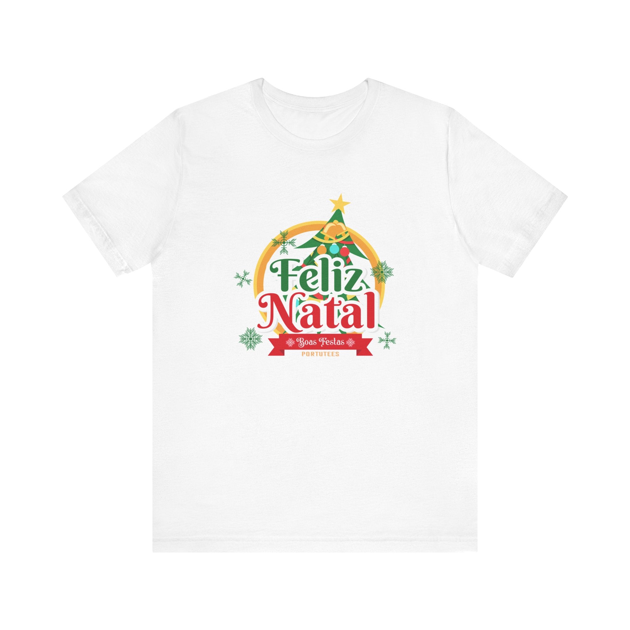 Feliz Natal Christmas Tee – Festive Portuguese Holiday T‑Shirt