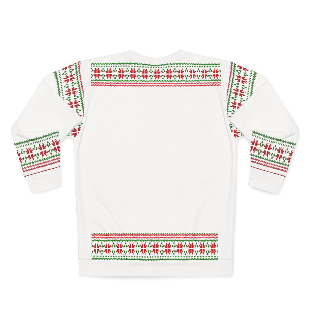 Portugal Feliz Natal Sweatshirt — Christmas Wreath Portuguese Holiday Sweater