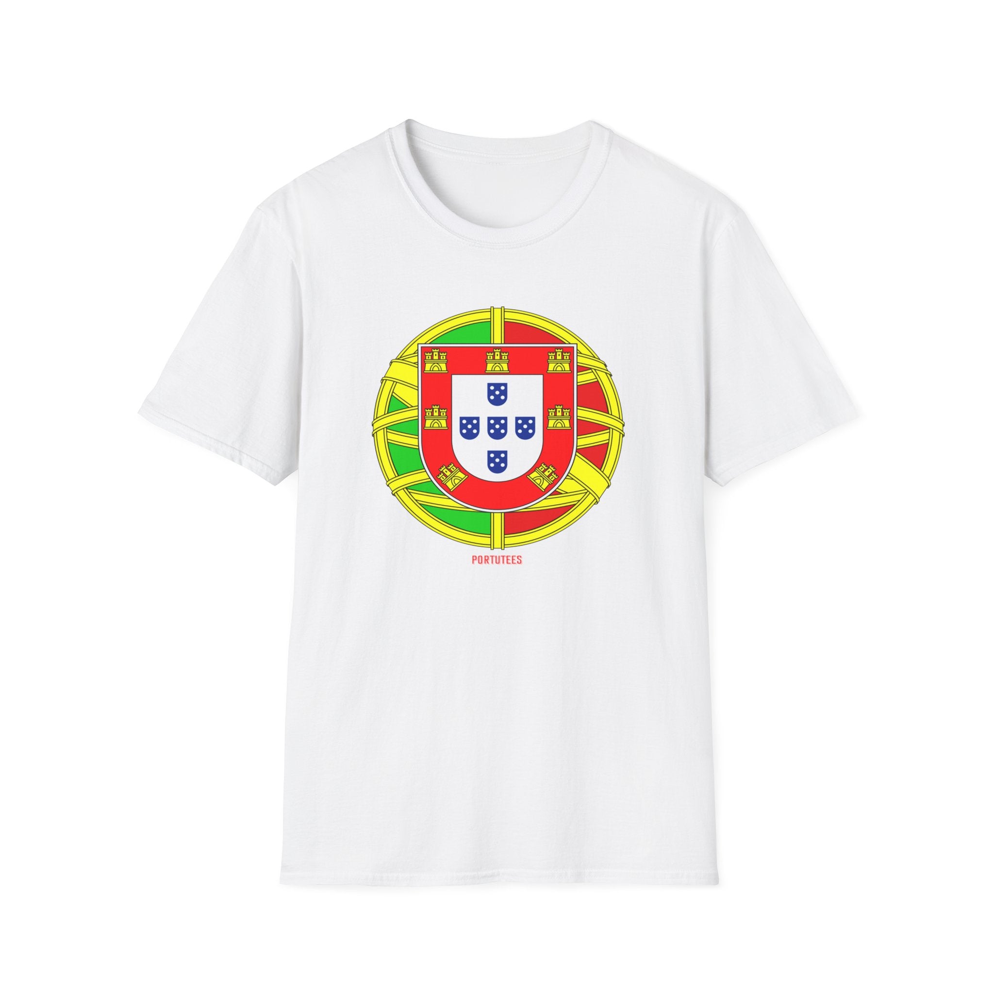 Portugal Crest T‑Shirt — Portuguese Coat of Arms Graphic Tee