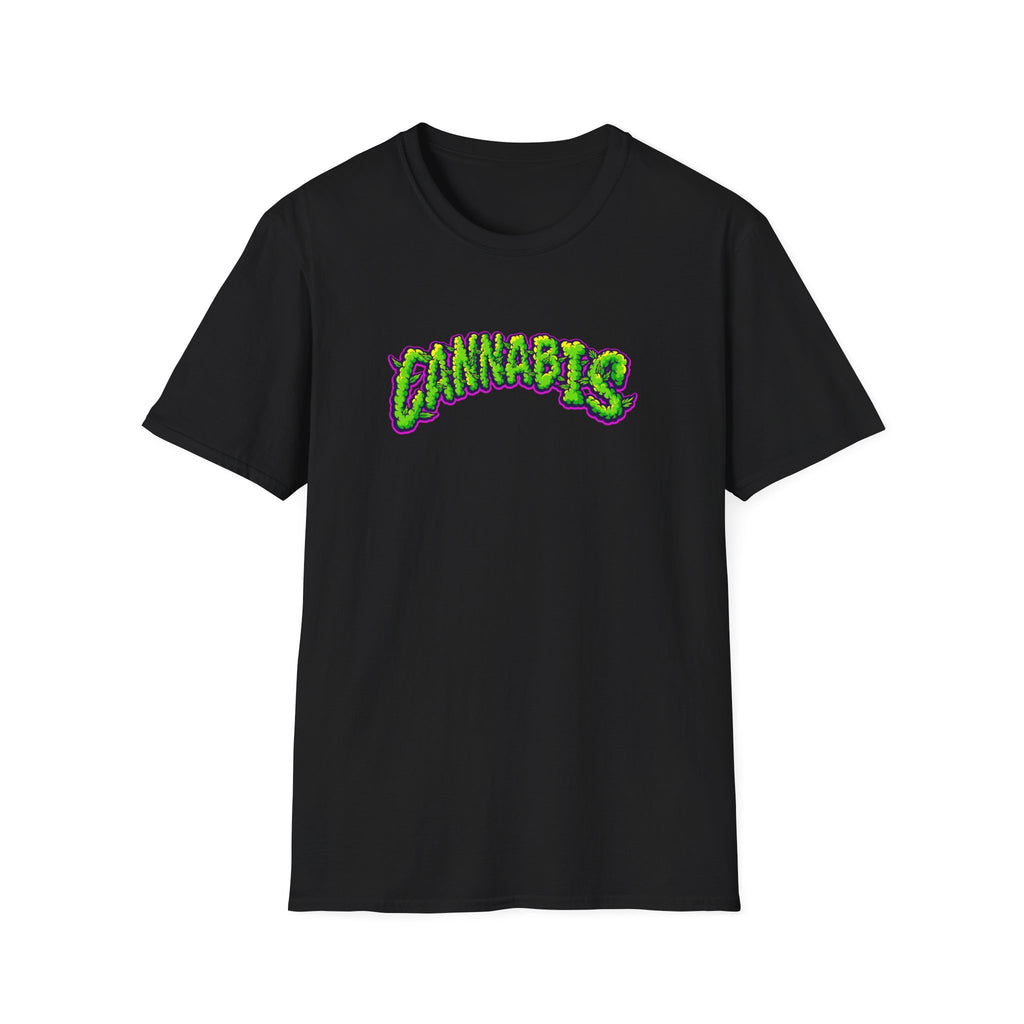 Cannabis Unisex Softstyle T-Shirt - Fun & Relaxed Vibe, Perfect for Casual Wear, Gift for 420 Celebrators, Everyday Comfort