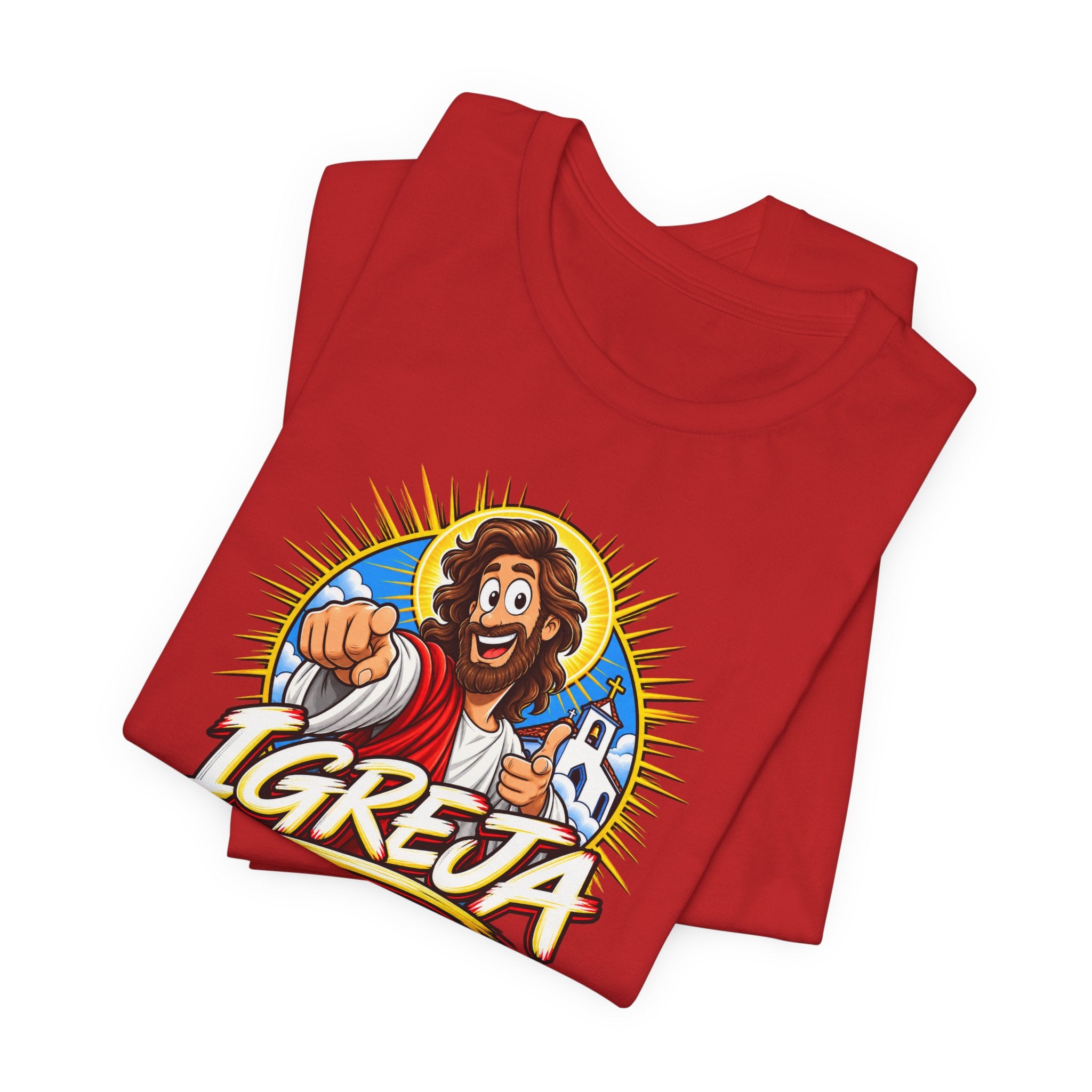 Igreja Jesus Pointing T-Shirt — Christian Church Faith Tee