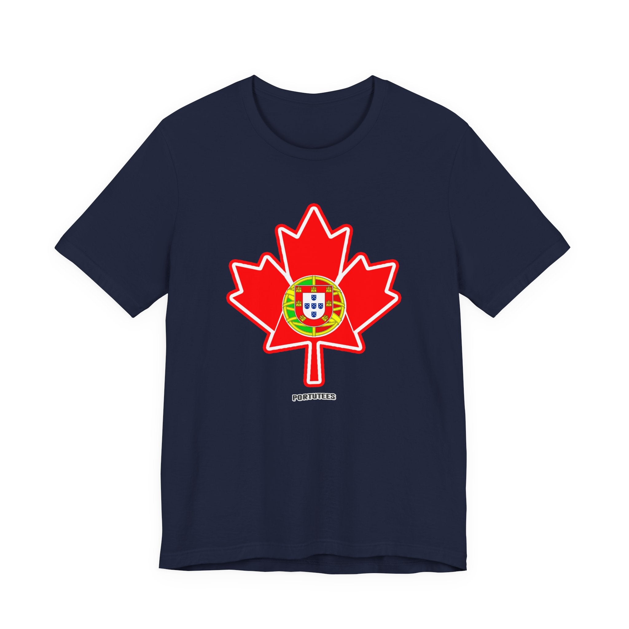 Portuguese Canadian Maple Leaf T-Shirt — Portuguese Canada Pride Tee