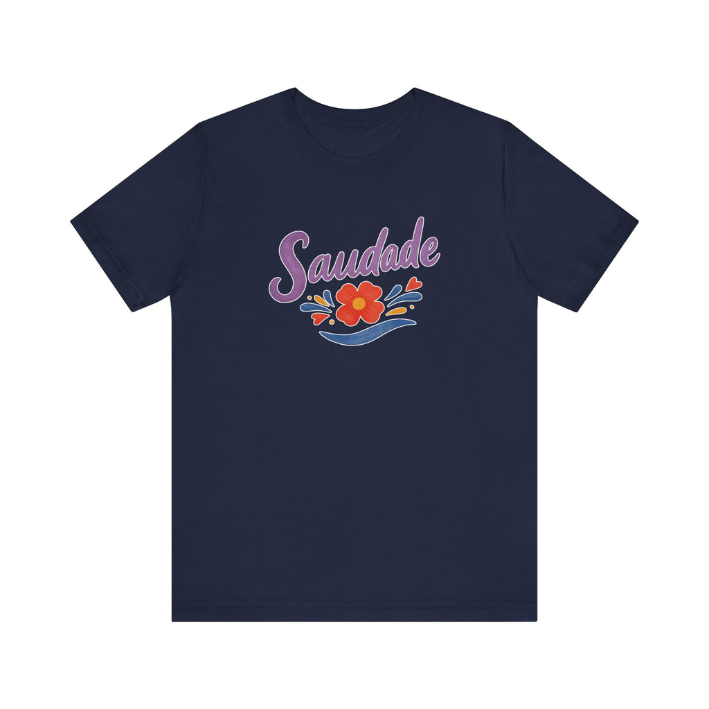 Saudade Floral Tee – Portuguese Nostalgia T‑Shirt