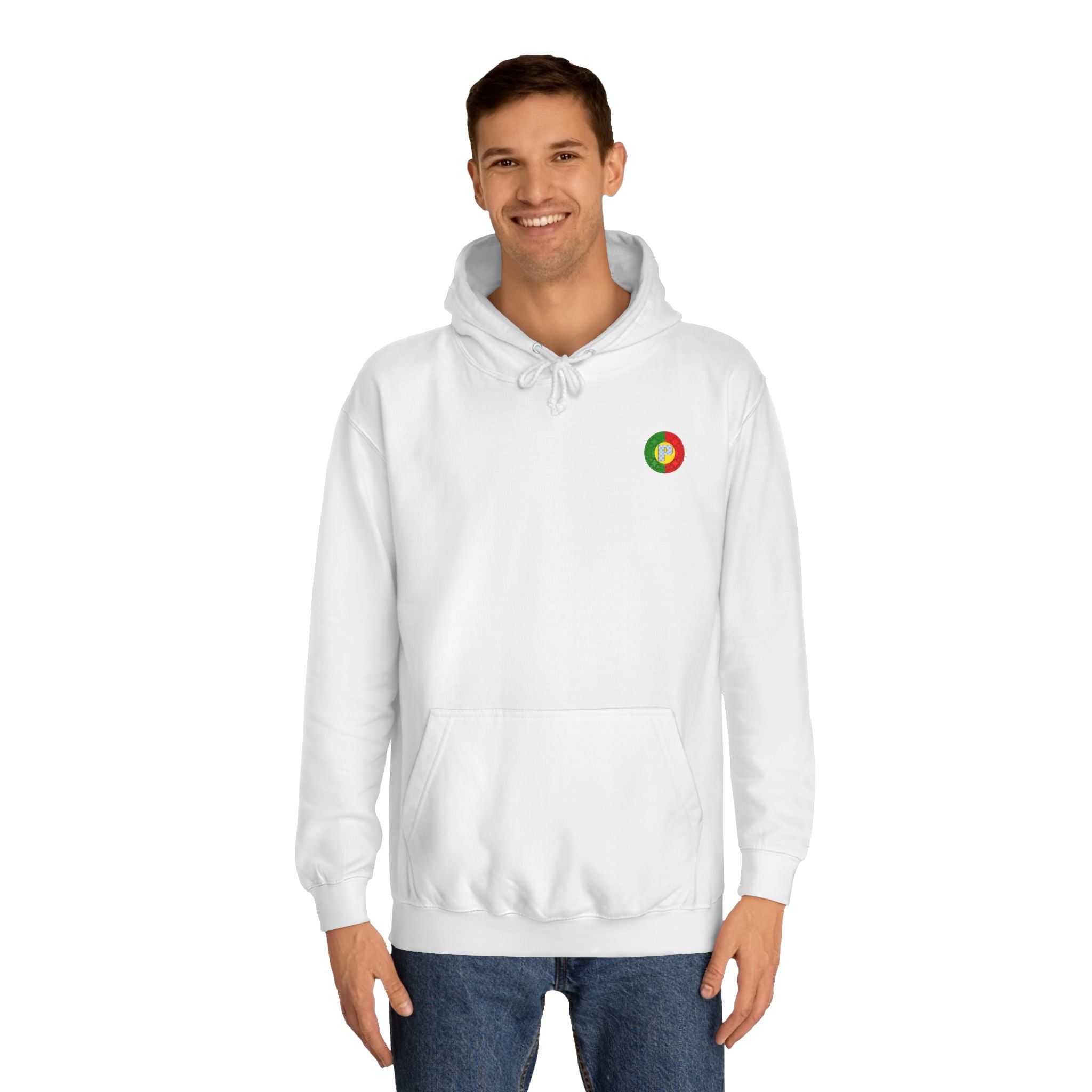 Hip-Hop Portuguese Rooster Hoodie - Urban Style Sweatshirt, Trendy College Apparel, Unisex Outerwear, Chicken Lover Gift, Cool Rooster