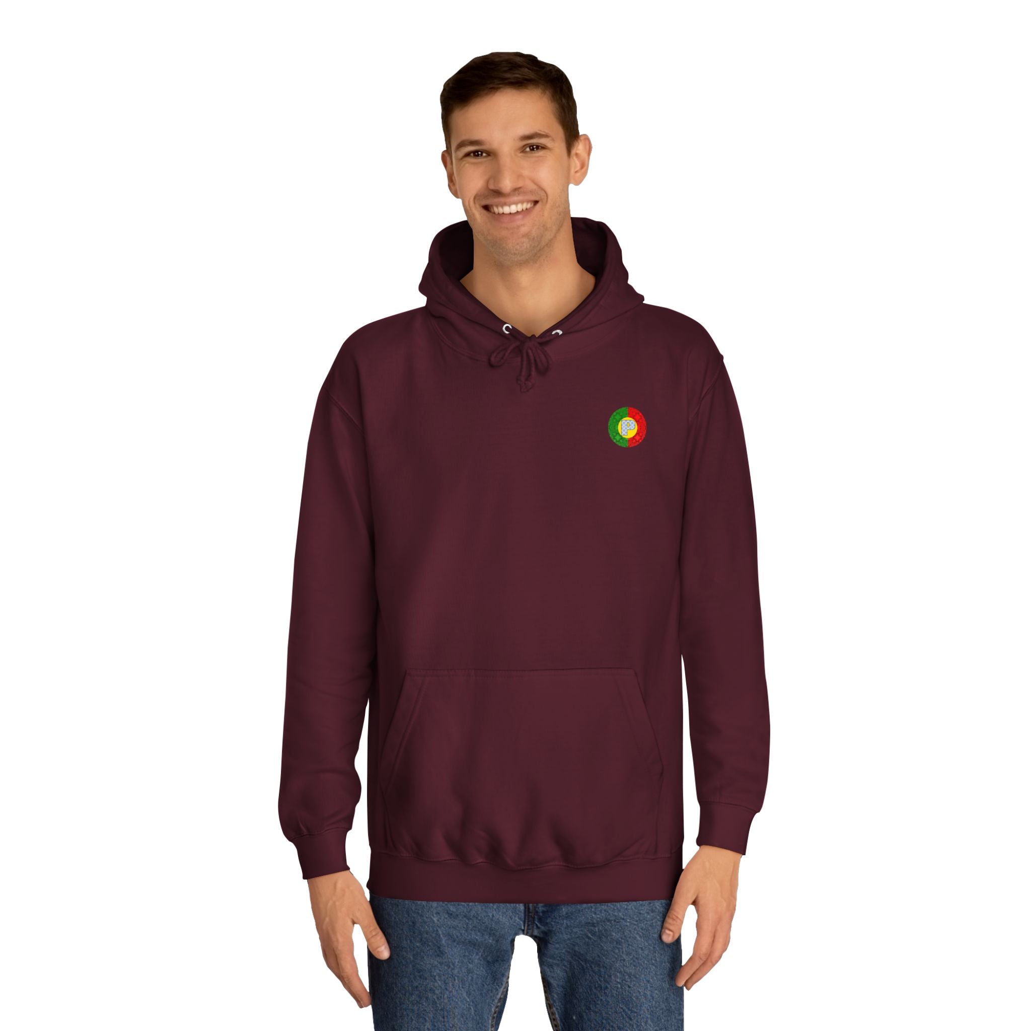 Hip-Hop Portuguese Rooster Hoodie - Urban Style Sweatshirt, Trendy College Apparel, Unisex Outerwear, Chicken Lover Gift, Cool Rooster
