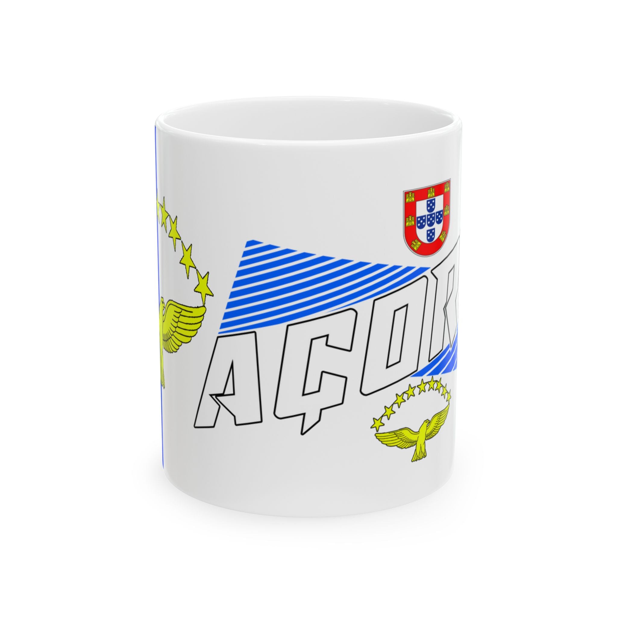 Açores Ceramic Mug - 11oz, Perfect for Coffee Lovers and Souvenir Collectors