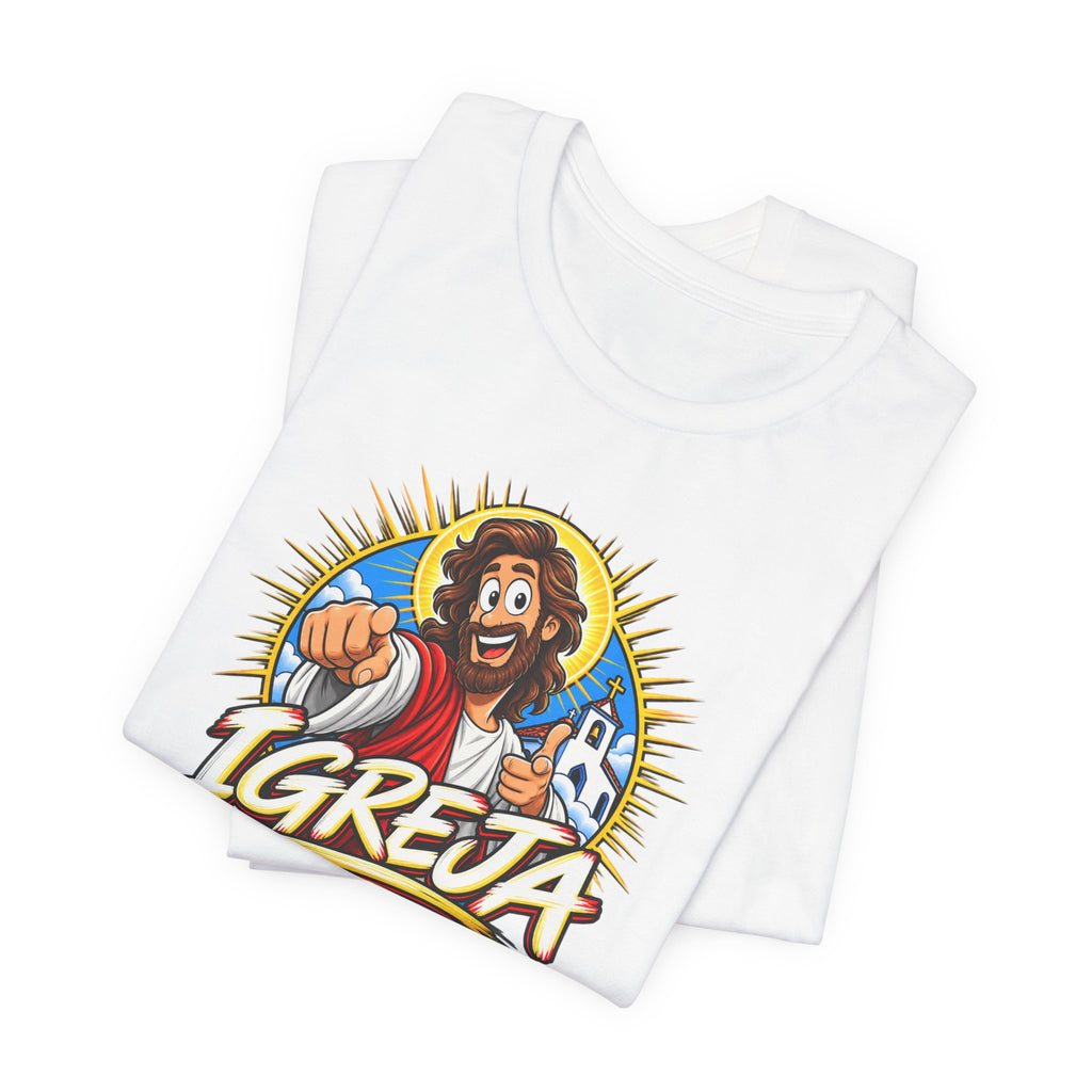 Igreja Jesus Pointing T-Shirt — Christian Church Faith Tee