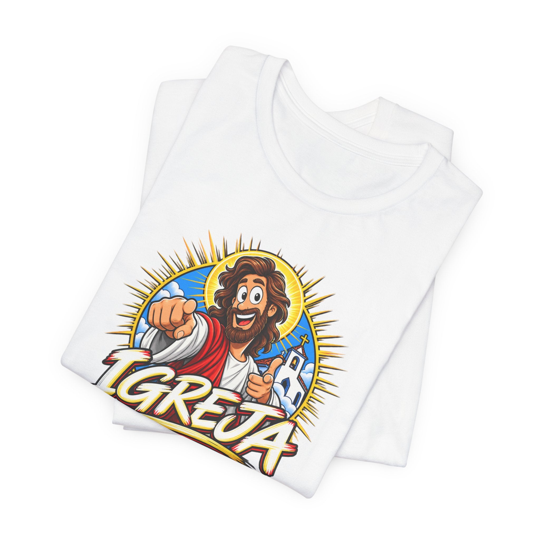 Igreja Jesus Pointing T-Shirt — Christian Church Faith Tee