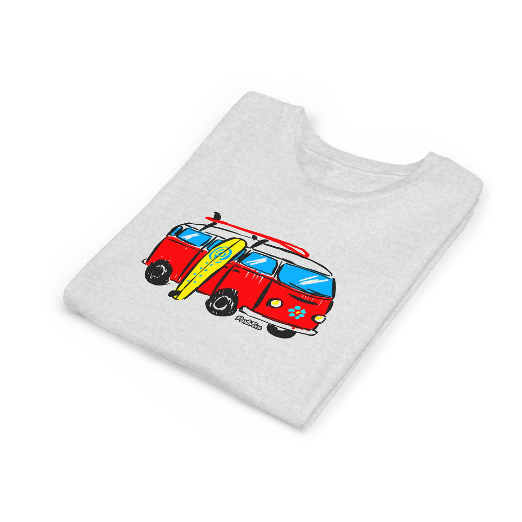Retro Surf Van Youth Tee - Fun Summer Vibe for Kids