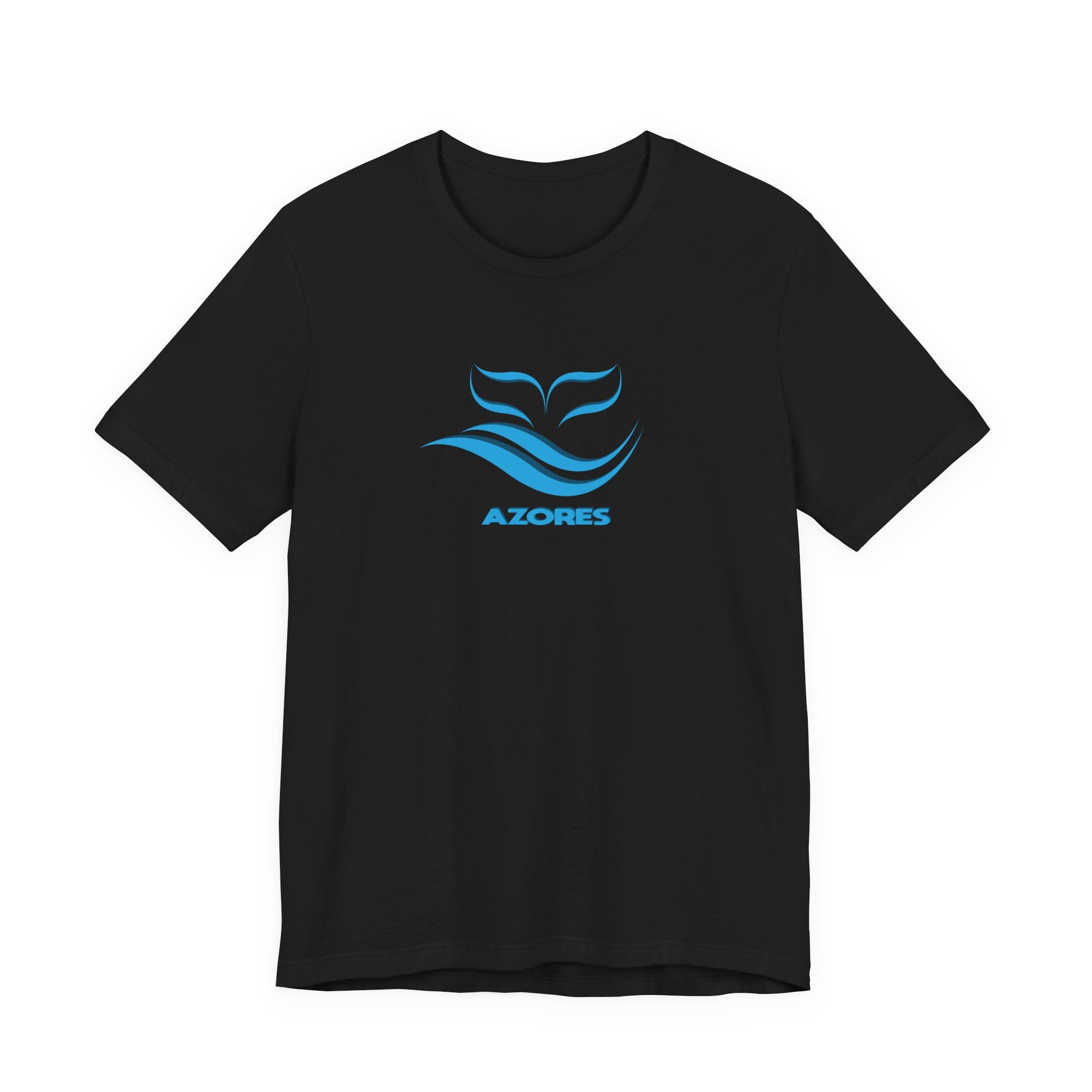 Azores Wave Logo T‑Shirt — Coastal Travel Tee
