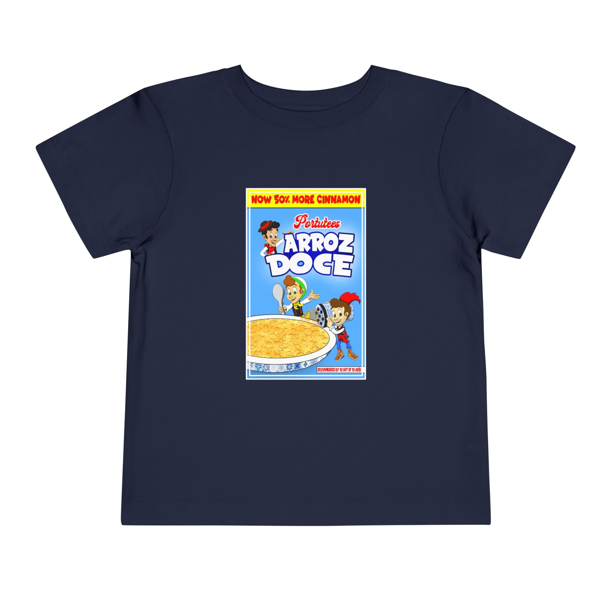 ‘Arroz Doce’ Cereal Box Graphic - Toddler Tee