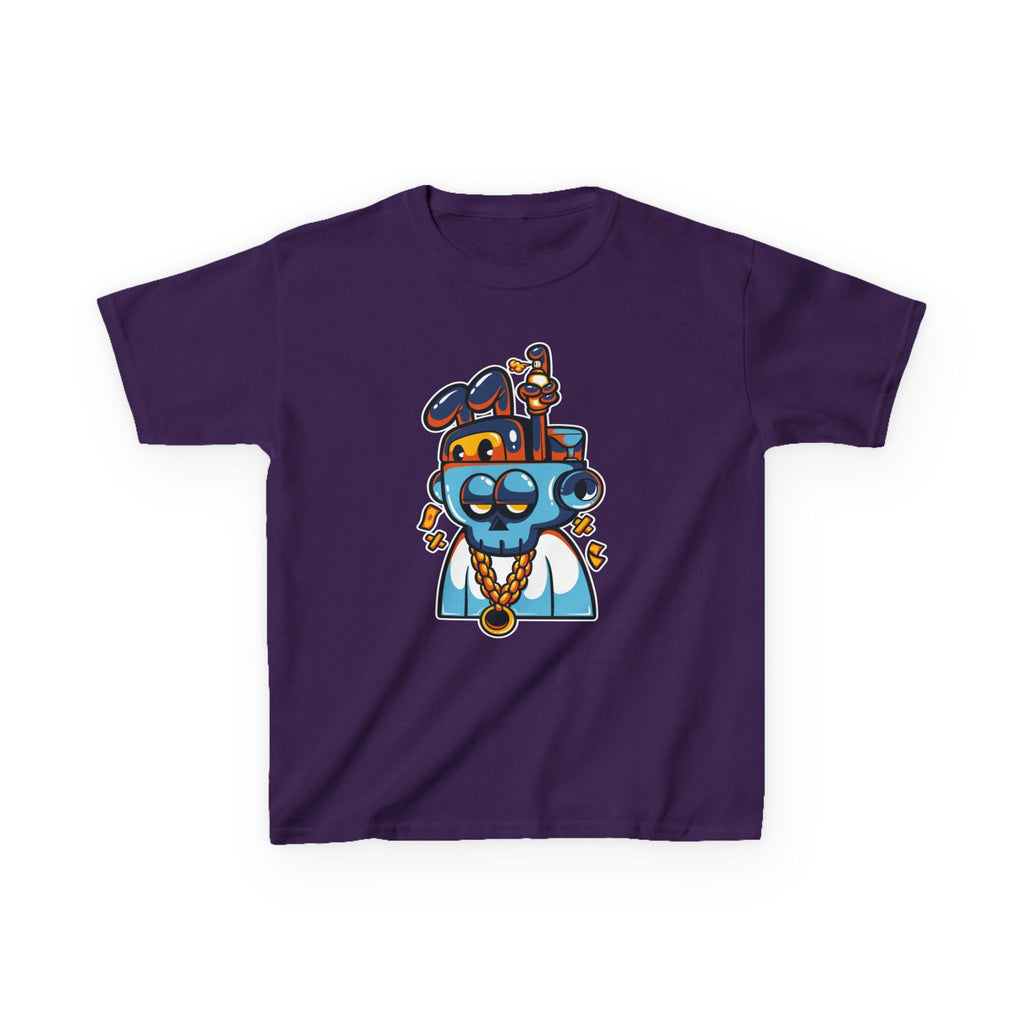 Cool Cartoon Kids Tee - Fun Graphic T-Shirt for Boys & Girls, Casual Wear, Gifts for Birthdays, Festivals, and Family Gatherings
