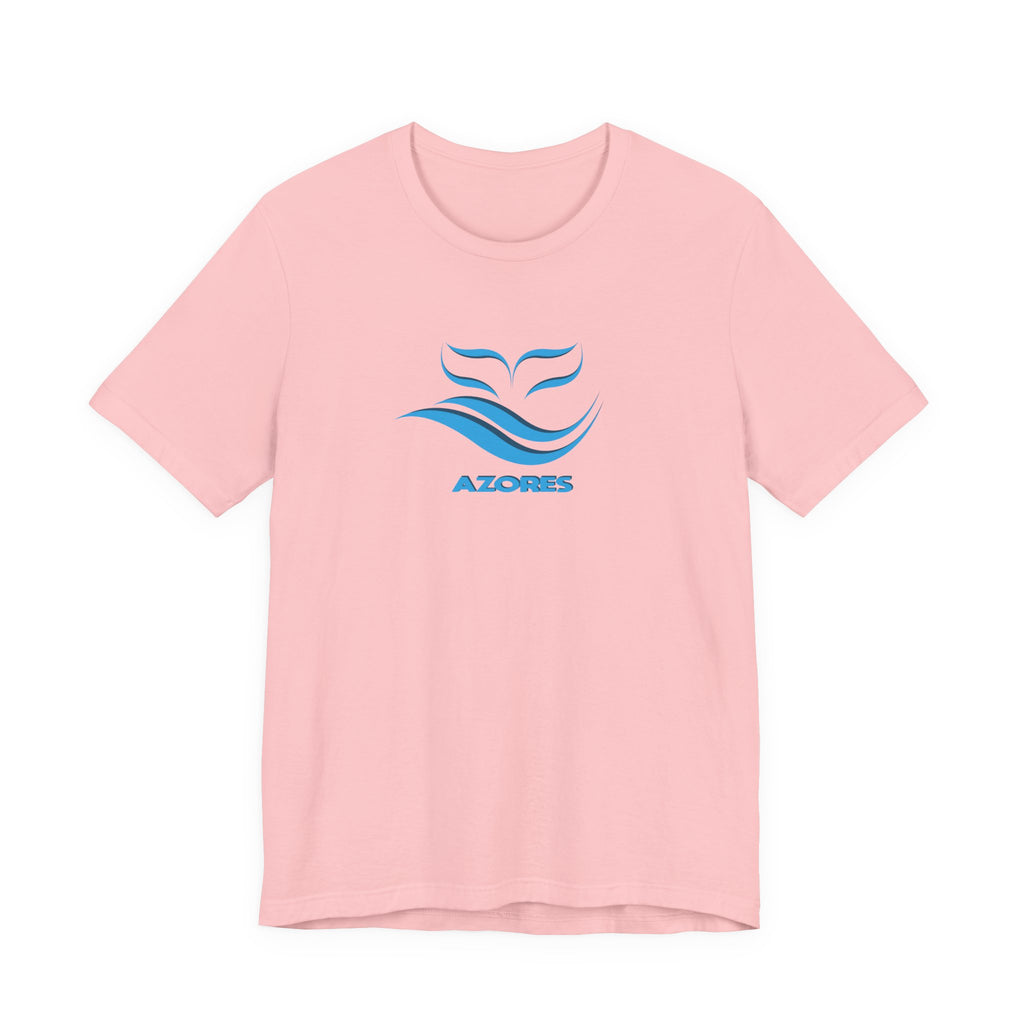 Azores Wave Logo T‑Shirt — Coastal Travel Tee