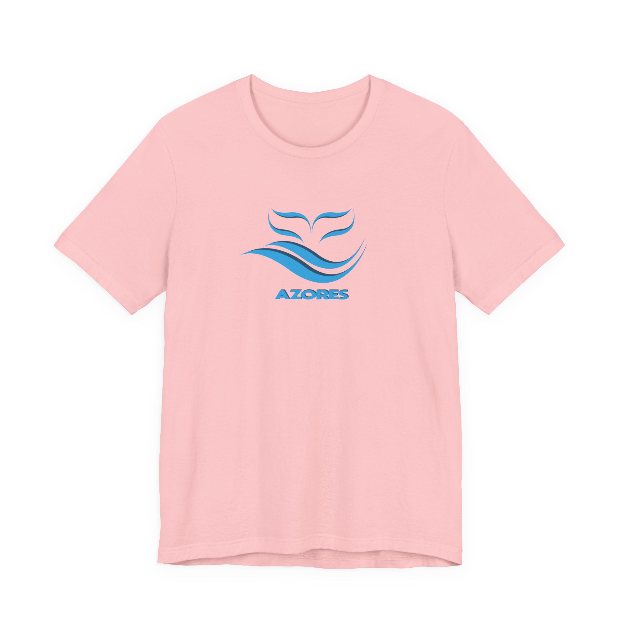 Azores Wave Logo T‑Shirt — Coastal Travel Tee