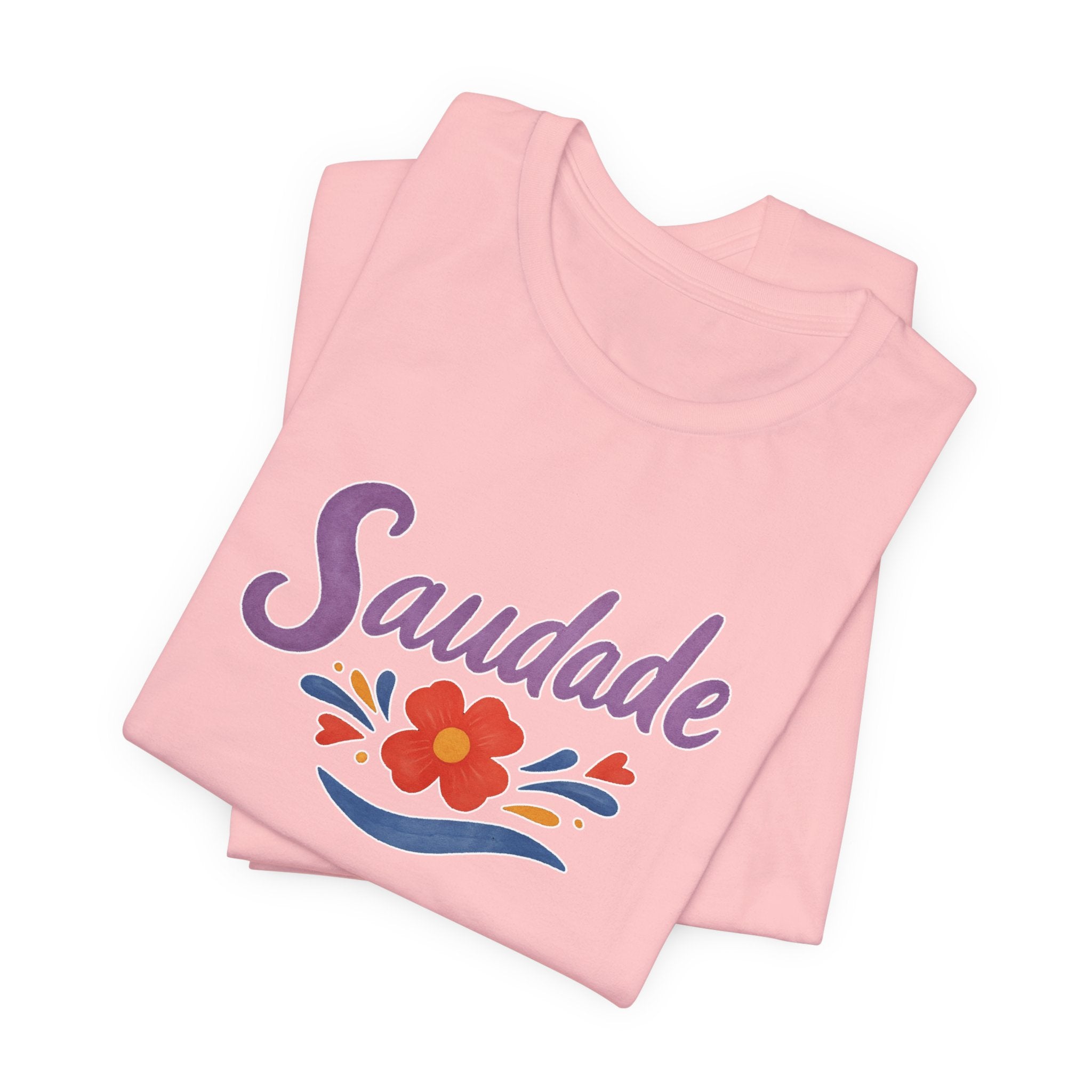 Saudade Floral Tee – Portuguese Nostalgia T‑Shirt
