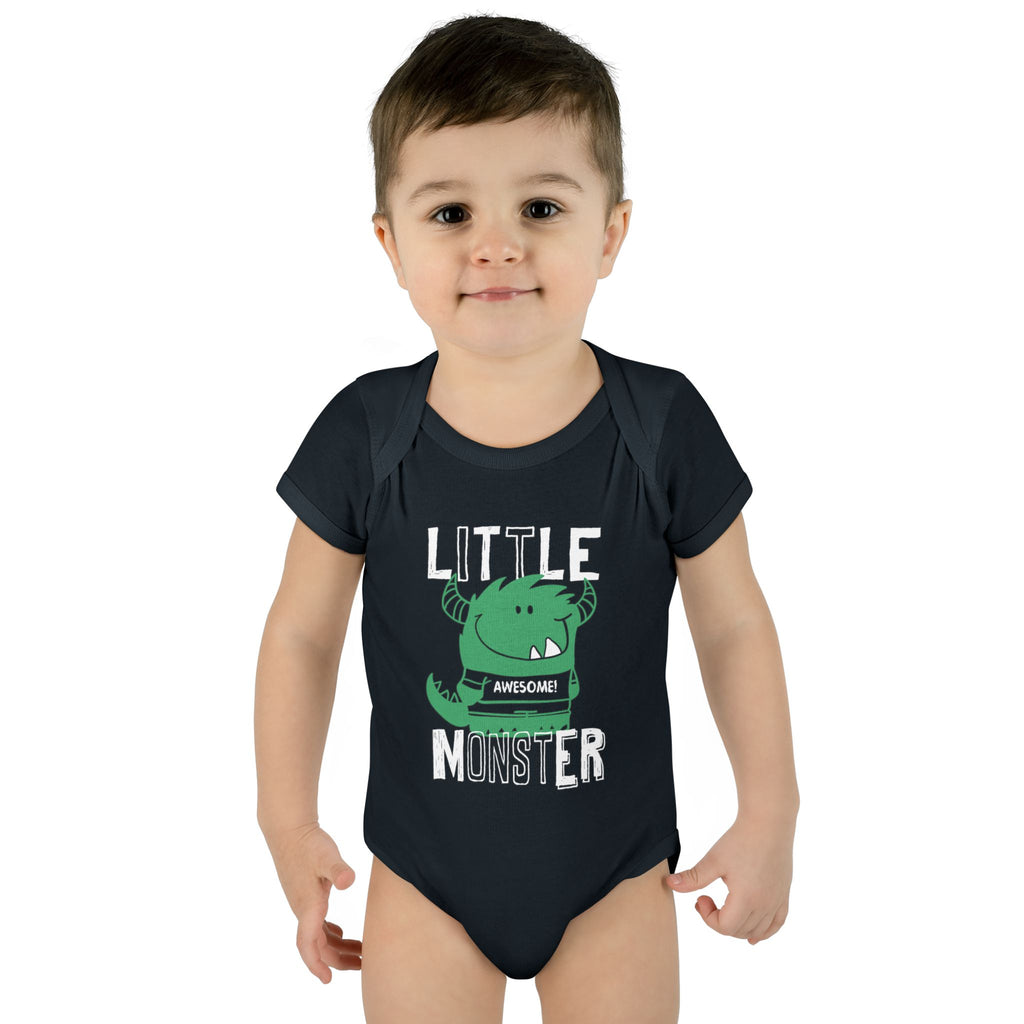 Adorable Little Monster Infant Bodysuit, Baby Onesie, Cute Gift for New Parents, Toddler Fashion, Baby Shower Present