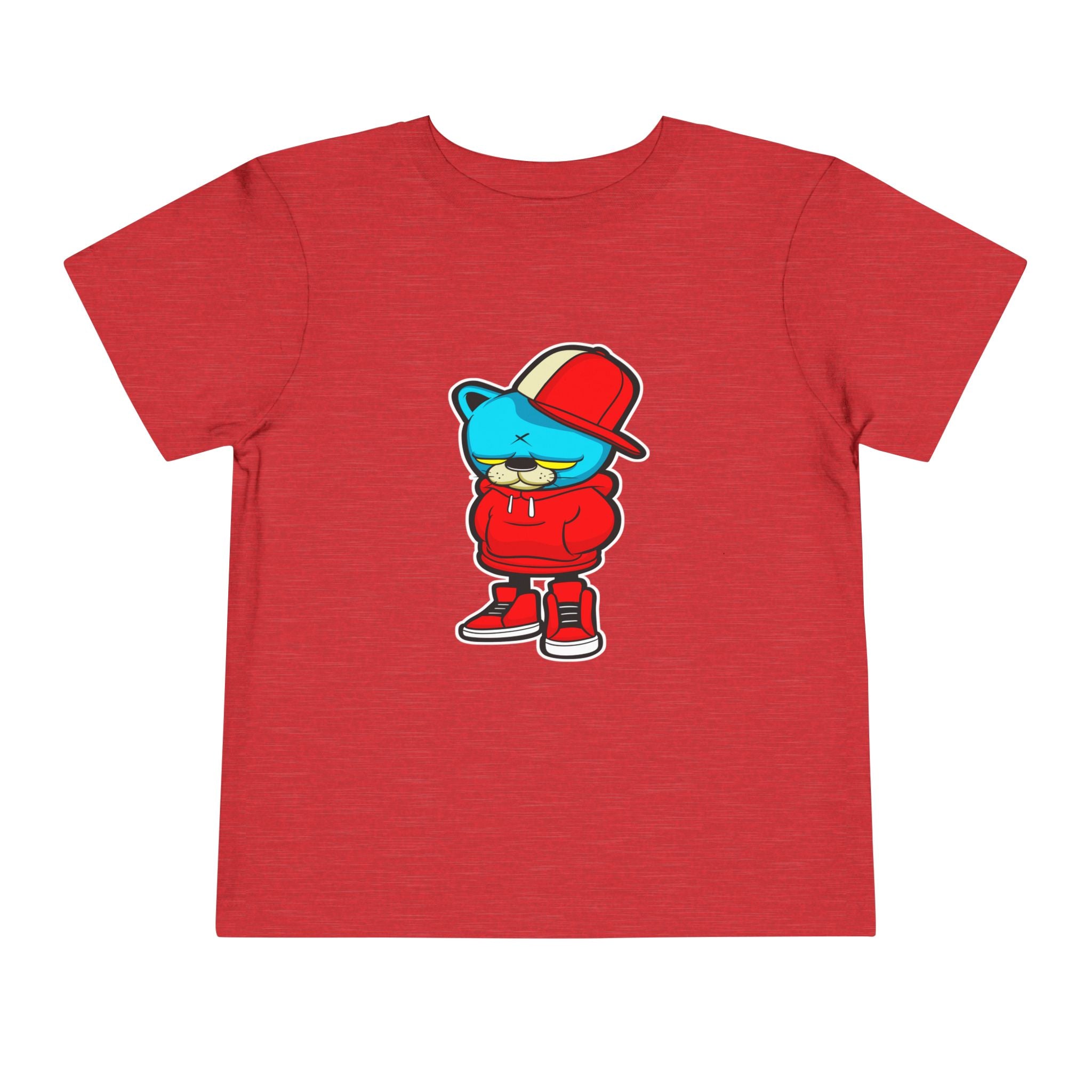 Cool Bear Toddler Tee: Trendy Kids Shirt, Fun Gift for Birthdays, Hipster Style, Everyday Wear, Cute Graphic Tee