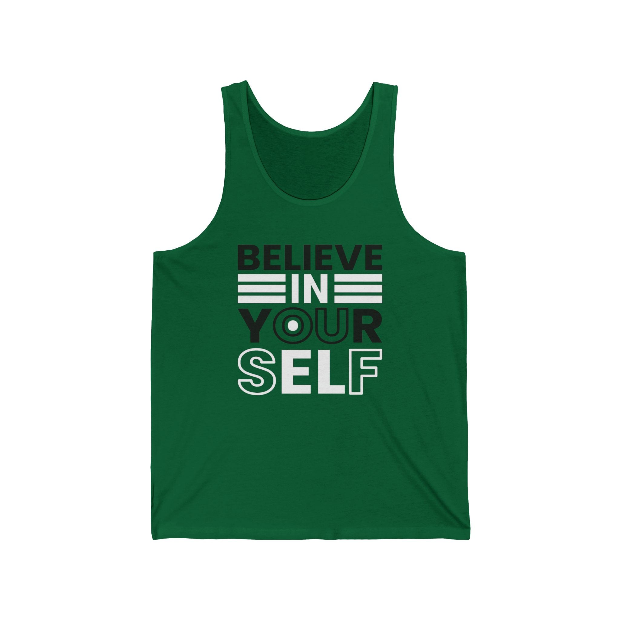 Inspirational Unisex Jersey Tank Top - Motivational Apparel, Workout Shirt, Gym Tank, Self-Love Gift, Fitness Clothing