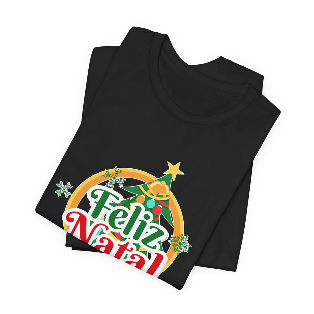 Feliz Natal Christmas Tee – Festive Portuguese Holiday T‑Shirt
