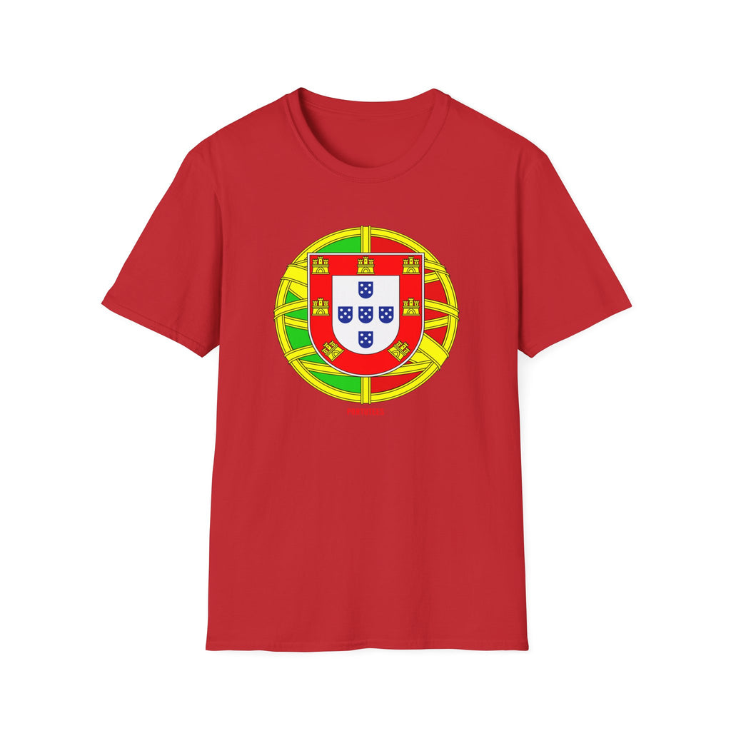 Portugal Crest T‑Shirt — Portuguese Coat of Arms Graphic Tee