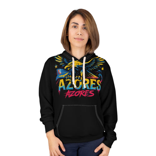 Azores Eagle Hoodie — Vibrant Island Pride Pullover
