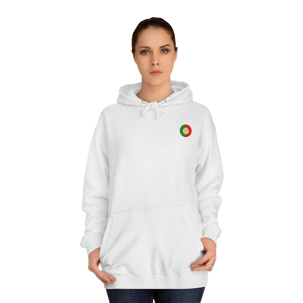 Hip-Hop Portuguese Rooster Hoodie - Urban Style Sweatshirt, Trendy College Apparel, Unisex Outerwear, Chicken Lover Gift, Cool Rooster