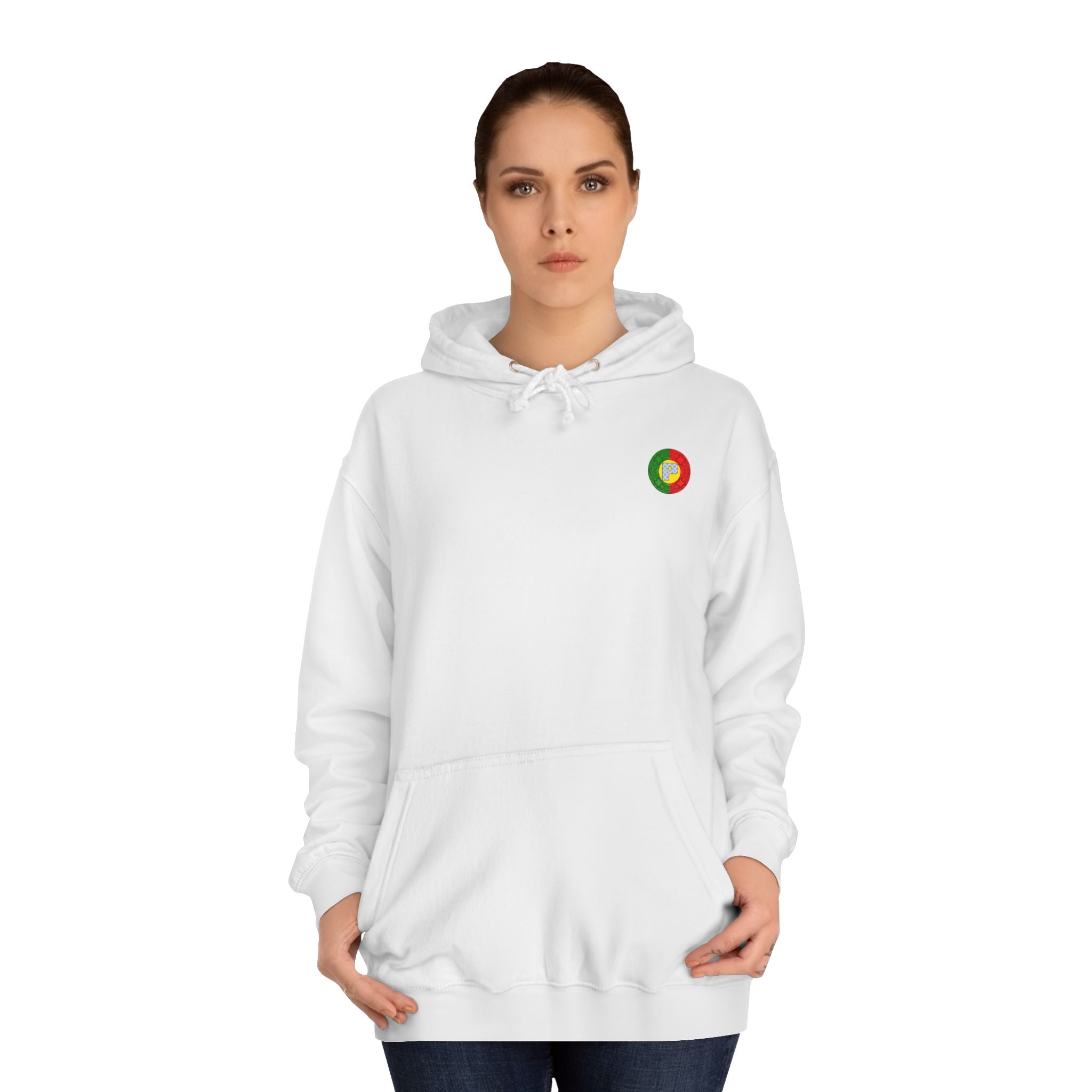 Hip-Hop Portuguese Rooster Hoodie - Urban Style Sweatshirt, Trendy College Apparel, Unisex Outerwear, Chicken Lover Gift, Cool Rooster