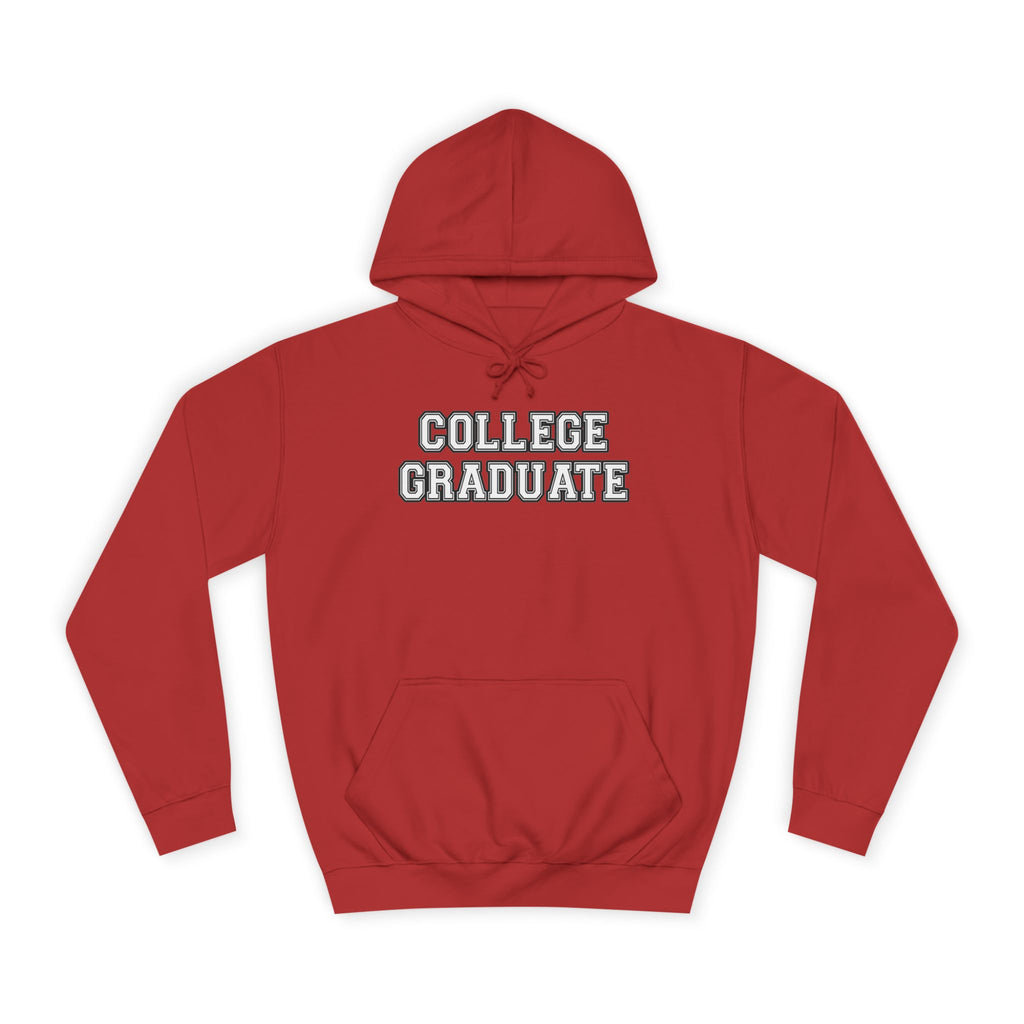 College Graduate Hoodie, Unisex Graduation Sweatshirt, Gift for Graduates, College Apparel, Casual Wear, College Memories