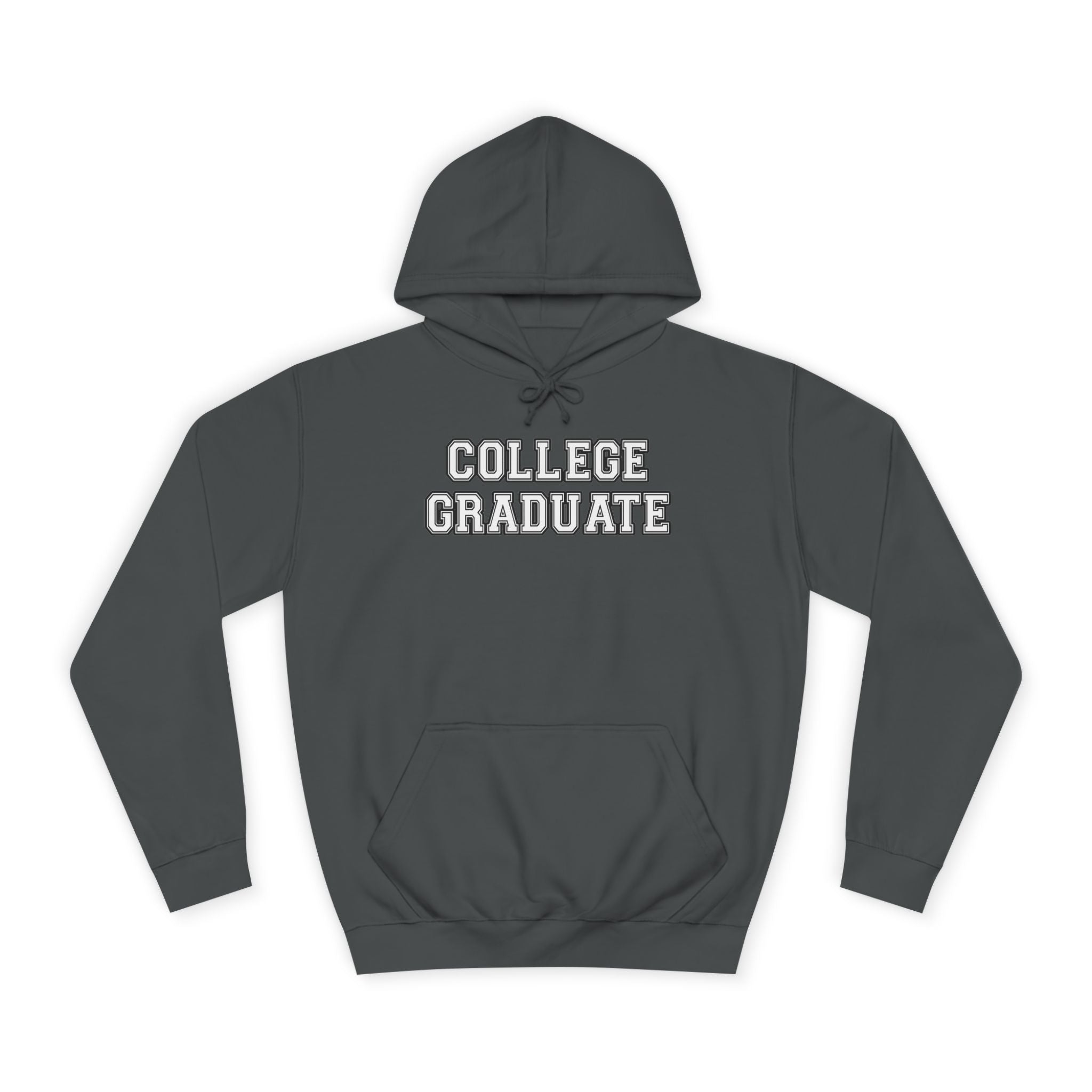 College Graduate Hoodie, Unisex Graduation Sweatshirt, Gift for Graduates, College Apparel, Casual Wear, College Memories