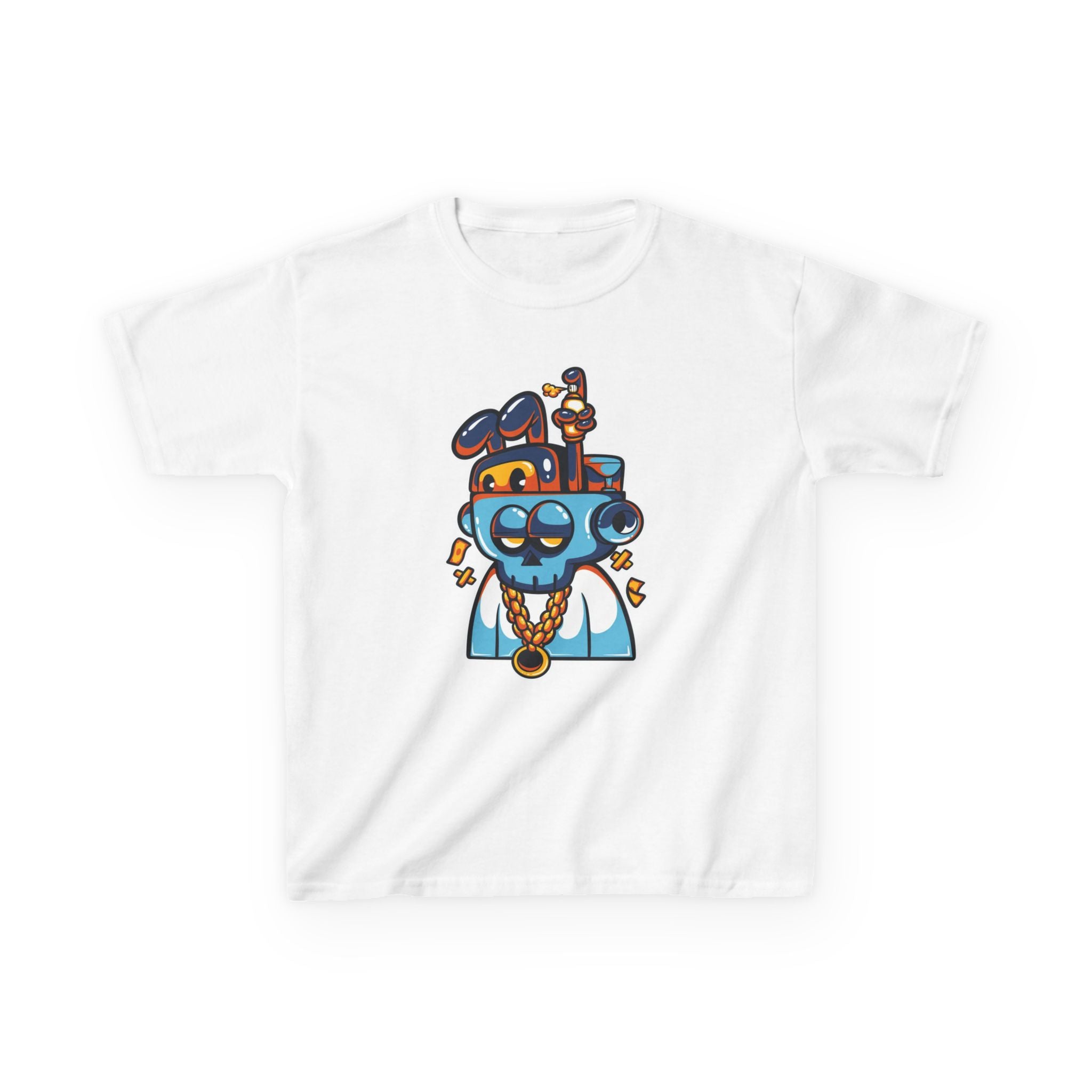 Cool Cartoon Kids Tee - Fun Graphic T-Shirt for Boys & Girls, Casual Wear, Gifts for Birthdays, Festivals, and Family Gatherings