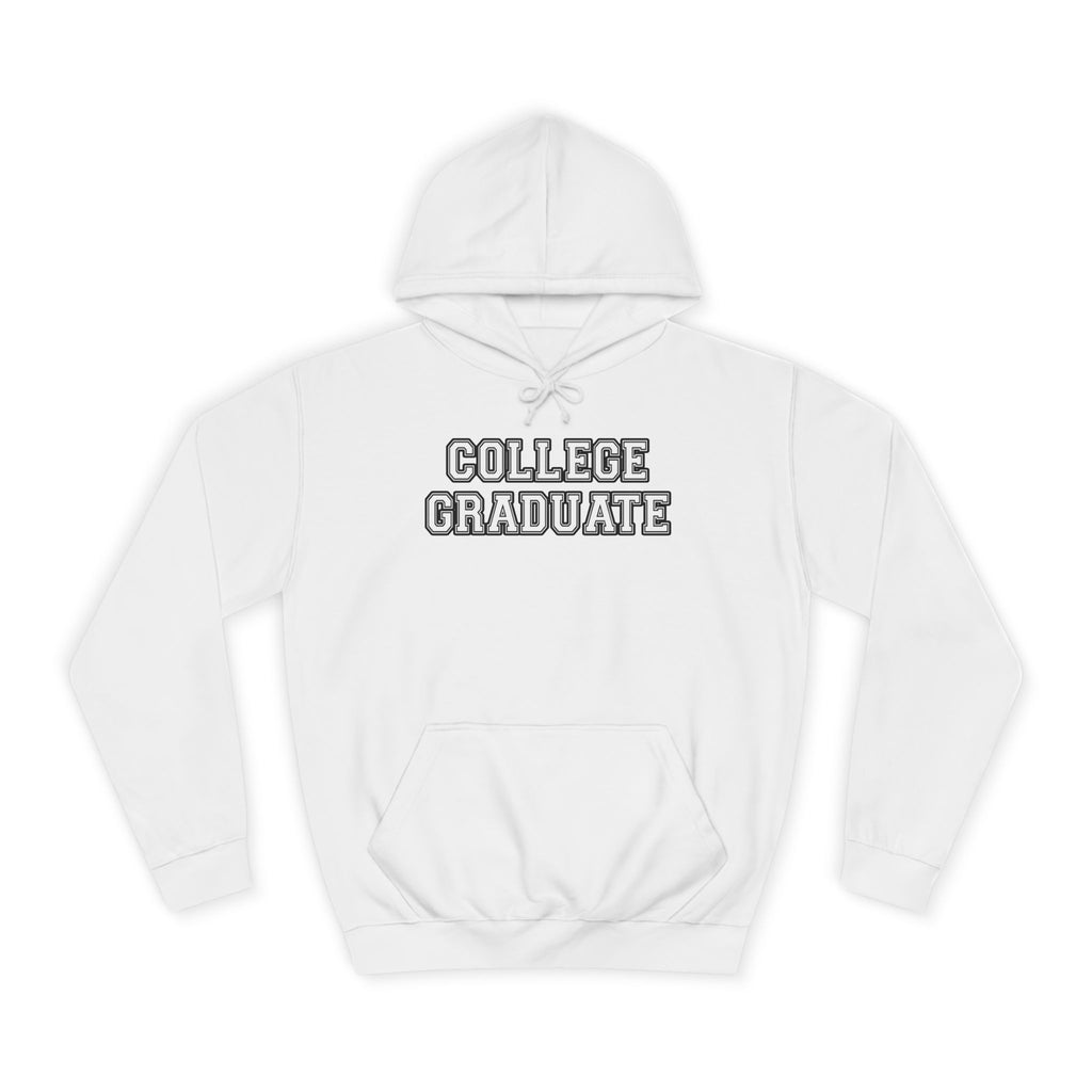College Graduate Hoodie, Unisex Graduation Sweatshirt, Gift for Graduates, College Apparel, Casual Wear, College Memories