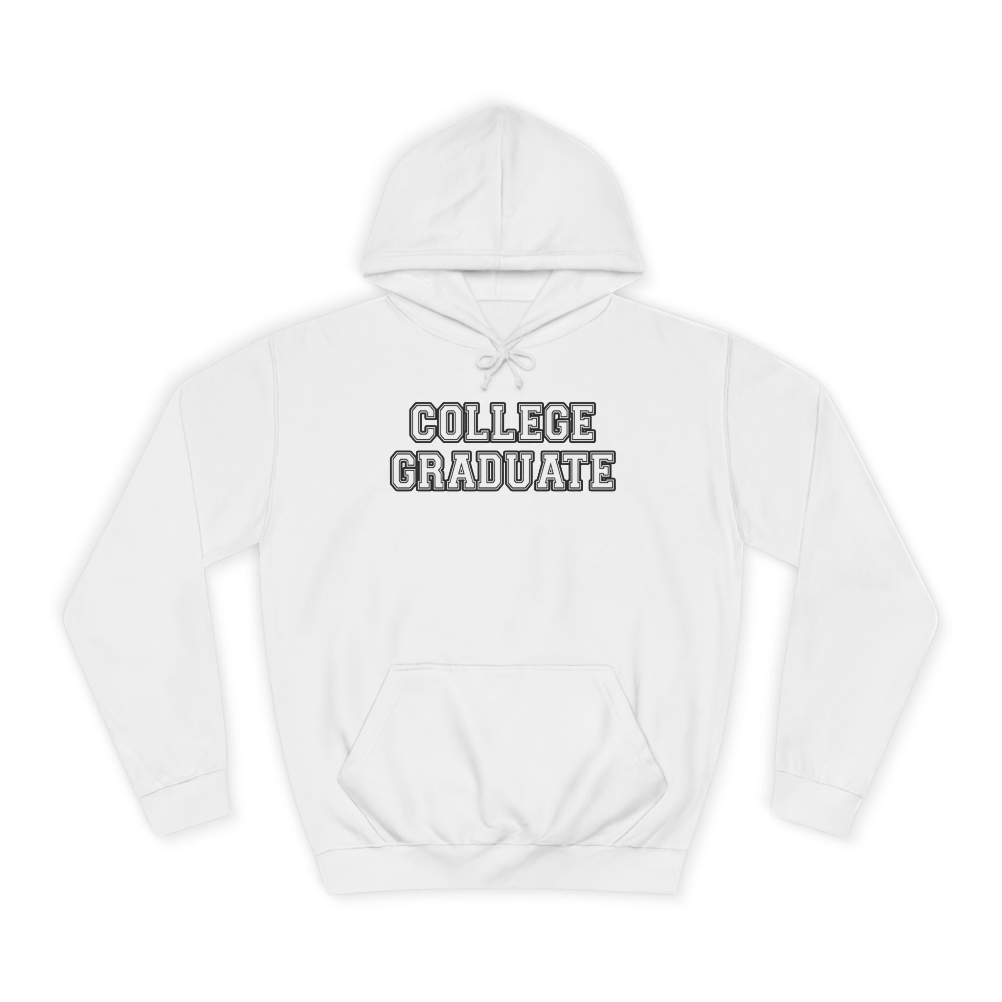 College Graduate Hoodie, Unisex Graduation Sweatshirt, Gift for Graduates, College Apparel, Casual Wear, College Memories