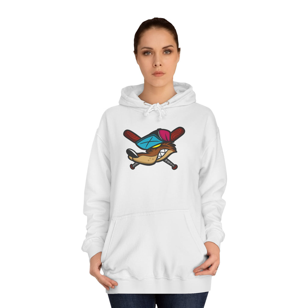 Vintage Cartoon Hoodie, Unisex College Hoodie, Casual Wear, Gift for Students, Cozy Sweatshirt, College Life Apparel