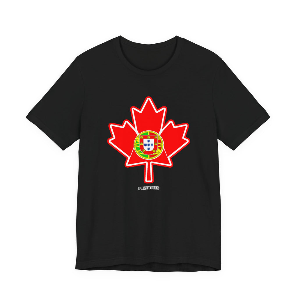Portuguese Canadian Maple Leaf T-Shirt — Portuguese Canada Pride Tee