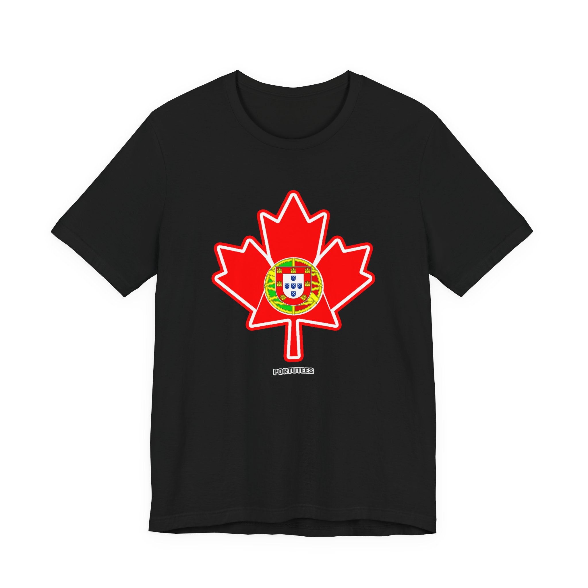 Portuguese Canadian Maple Leaf T-Shirt — Portuguese Canada Pride Tee