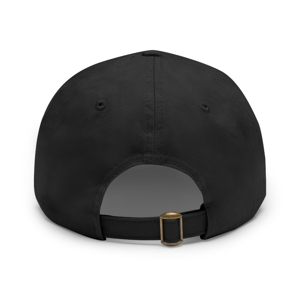 Portugal Flag Leather Patch Dad Hat – Vintage Rectangular Emblem Cap